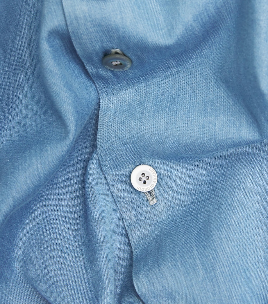 Cotton Long-Sleeve Shirt MB003 Image 5