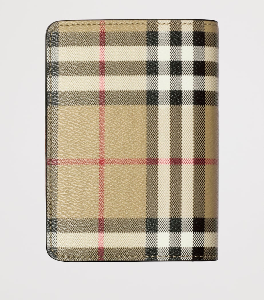 Check Passport Holder VNTG CHK/BRIAR BROWN Image 3