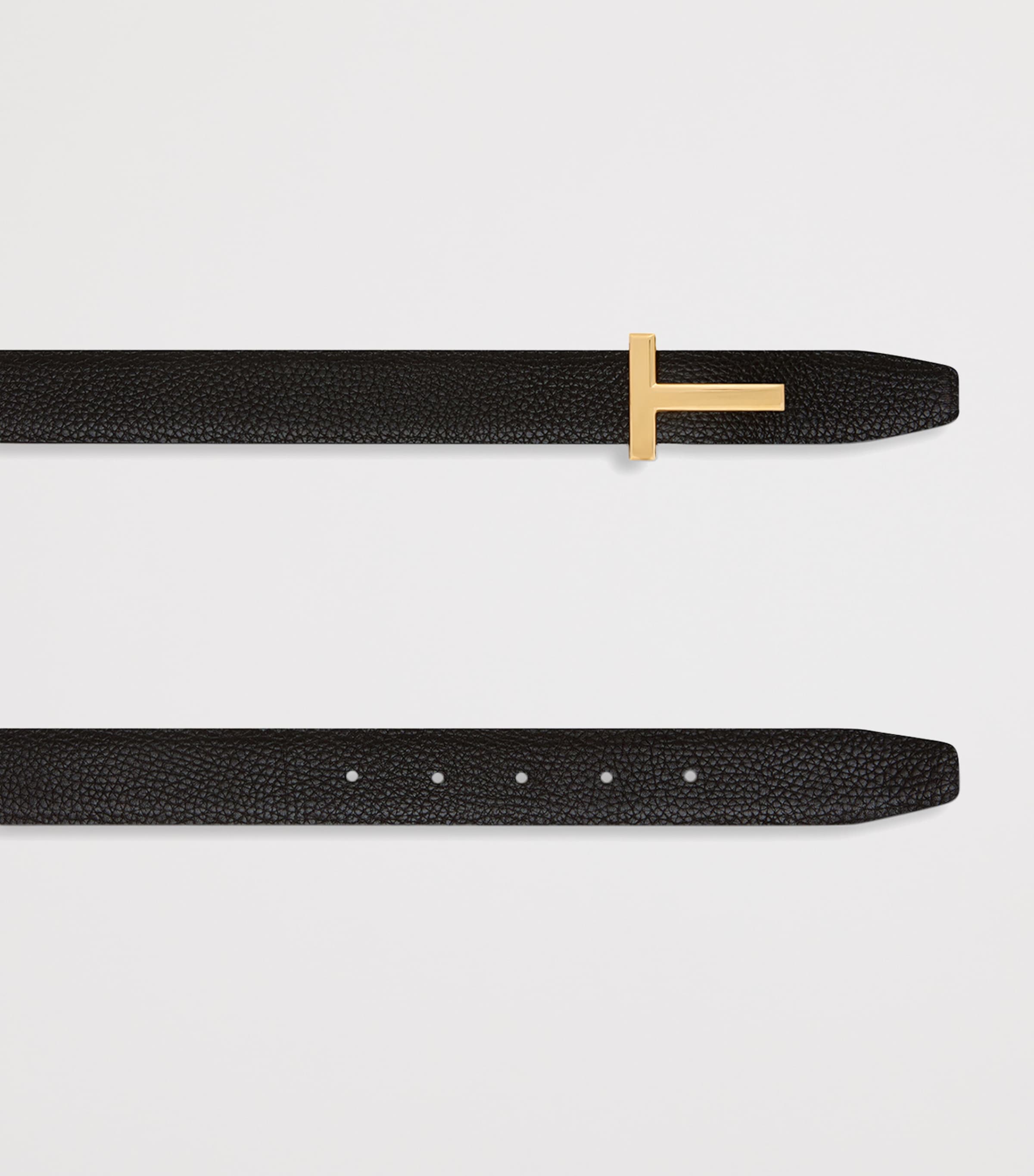 Leather T Icon Belt 3BN06 Image 2