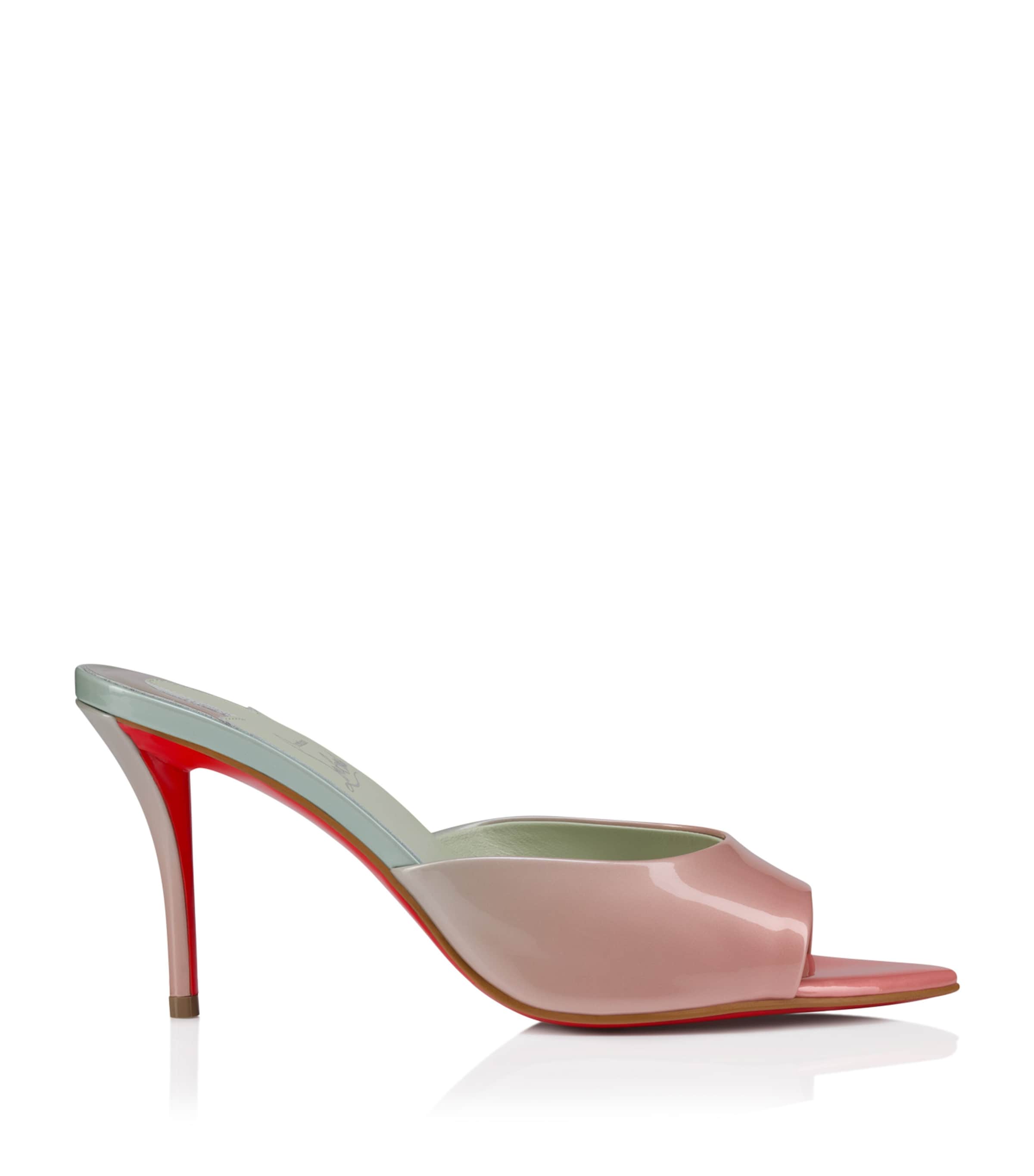 Christian Louboutin Miss Z Patent Leather Mules 80