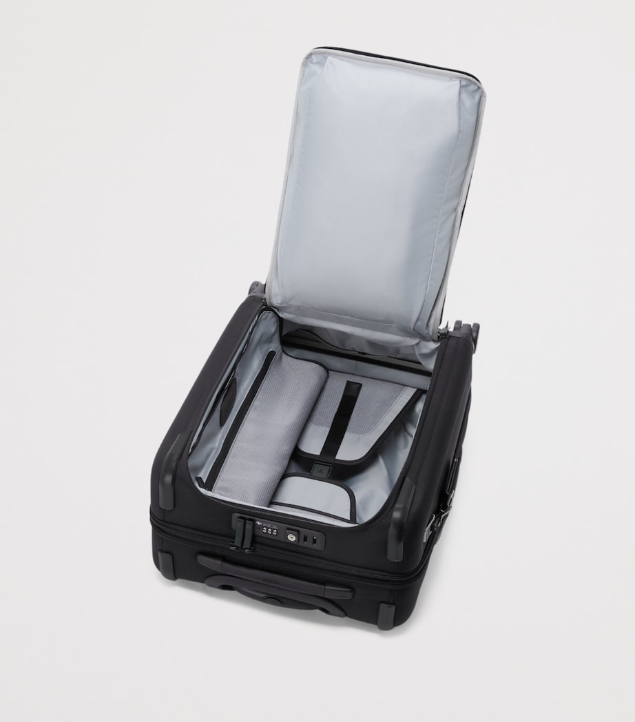 Tumi Alpha 4 Large Dual Access Expandable Carry-On Suitcase Black Image 2
