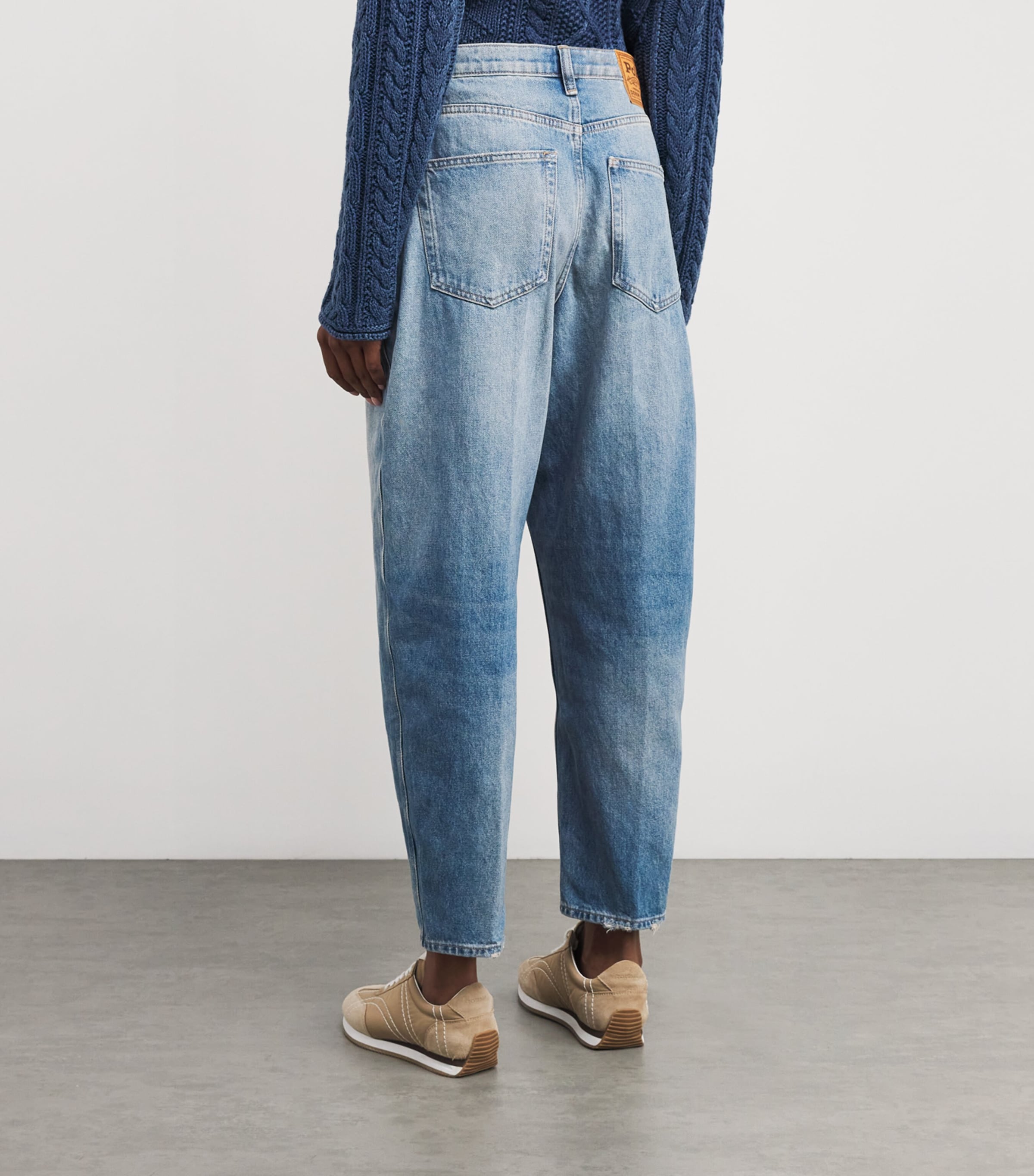 Polo Ralph Lauren カーブドテーパードジーンズ Polo Ralph Lauren Curved Tapered Jeans | Harrods US