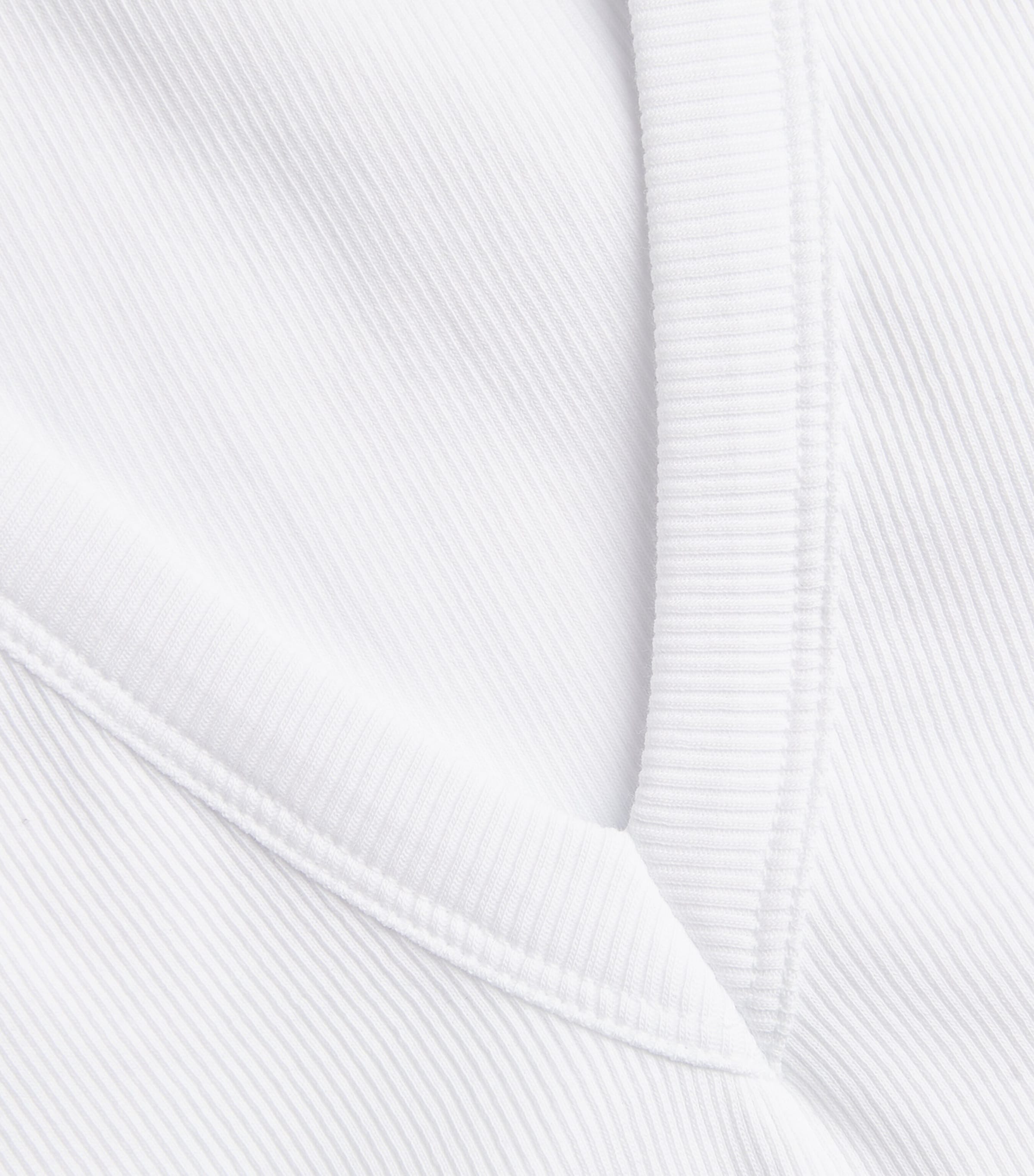 V-Neck Ribbed Ultimate Vest BRIGHT WHITE Image 5