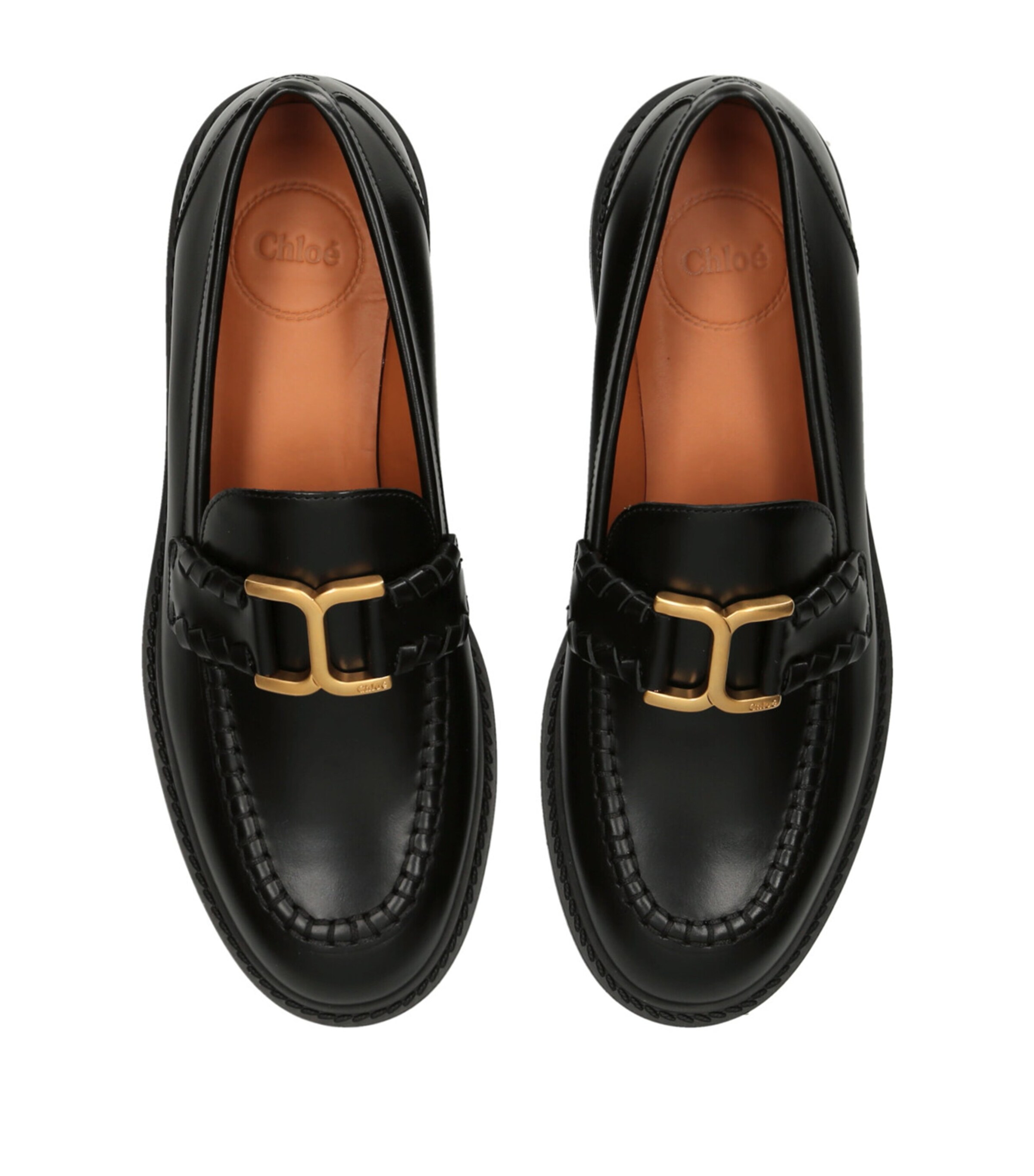 Chloé Leather Marcie Loafer | Harrods US