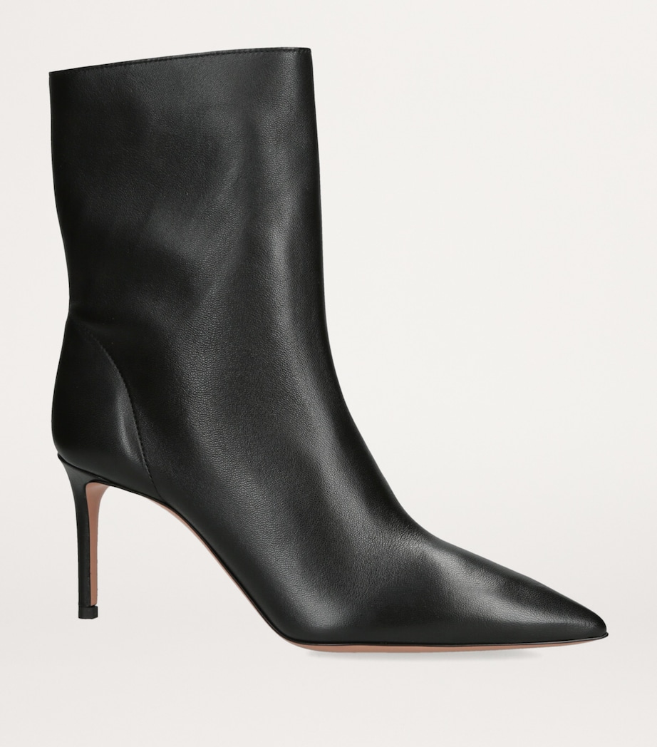 Leather Matignon Boots 75 BLACK Image 3