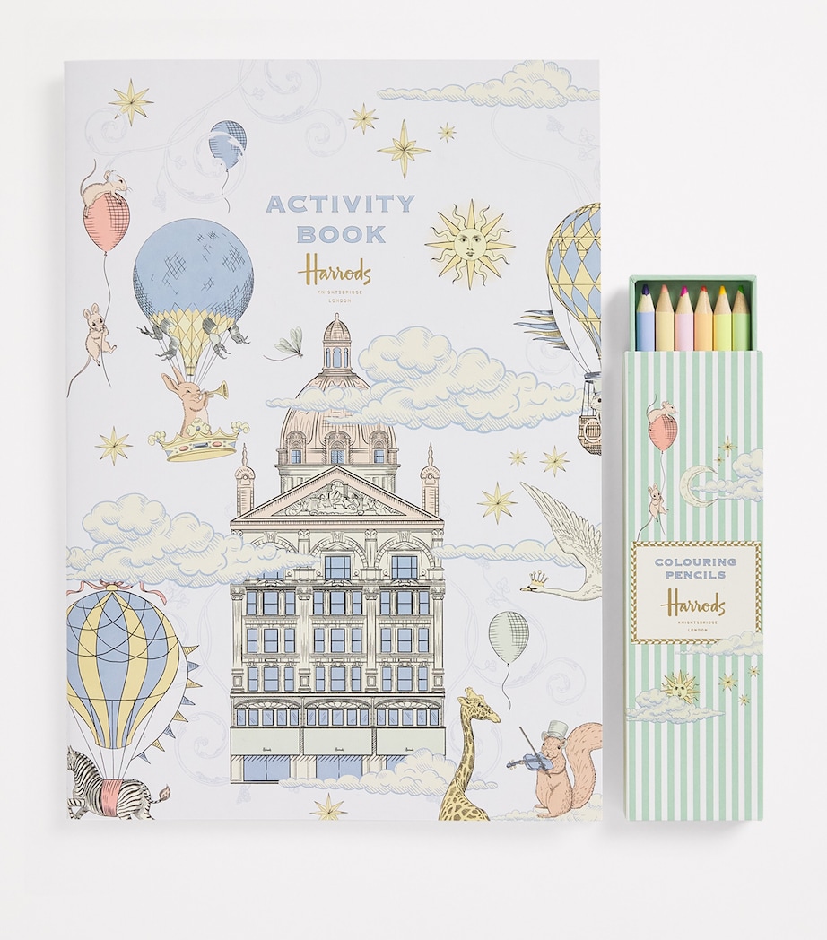 Activity Book with Stickers & Pencils MULTI Image 2