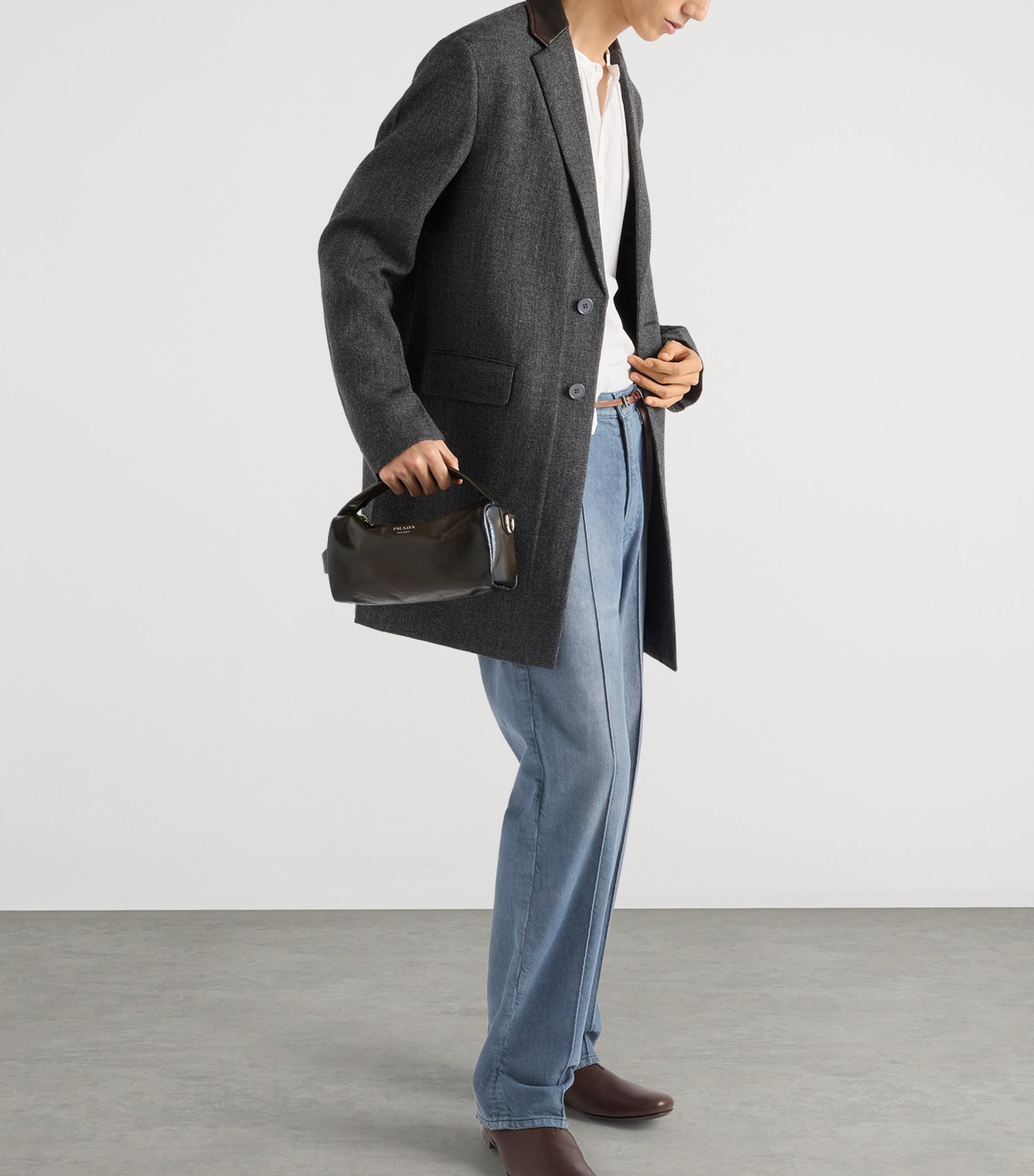 Antiqued Leather Cross-Body Bag F03C5 Image 2