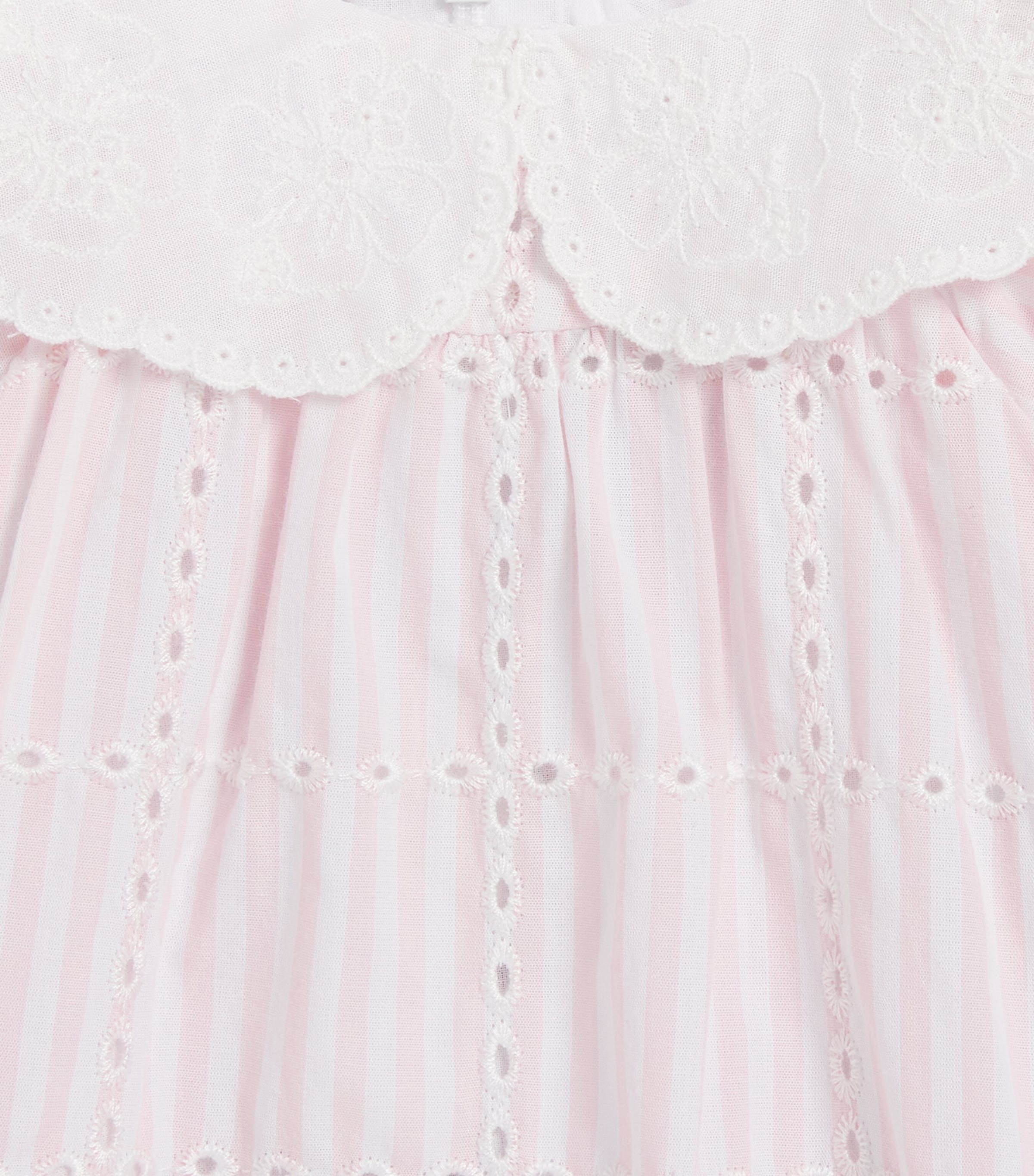 Cotton Stripe Dress (3 Months – 4 Years) 32AZALÉE Image 3