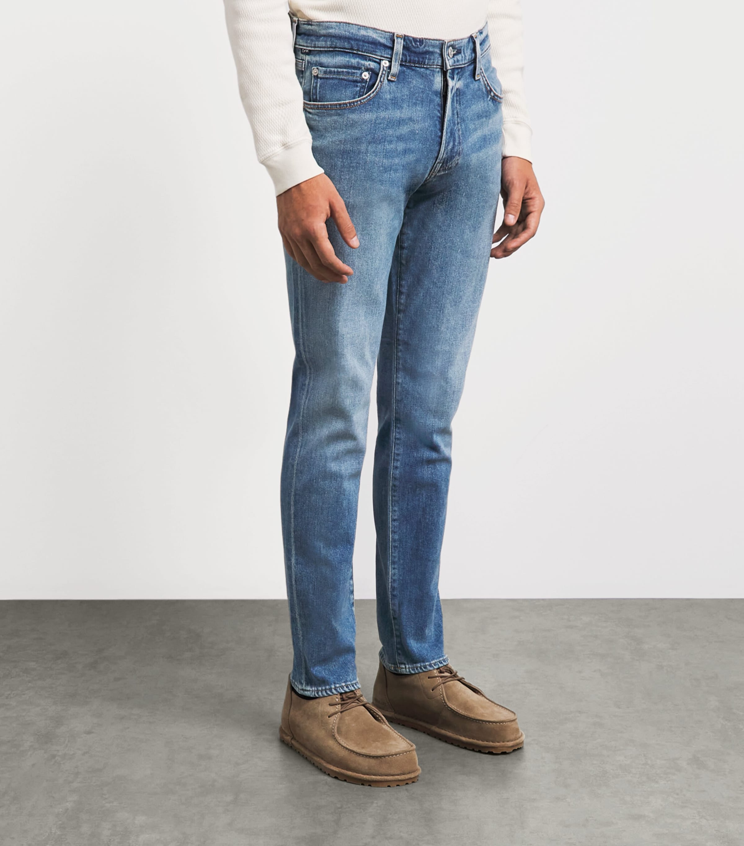Citizens of Humanity Mens London Tapered Slim Jeans Anders/ Indigo Image 4