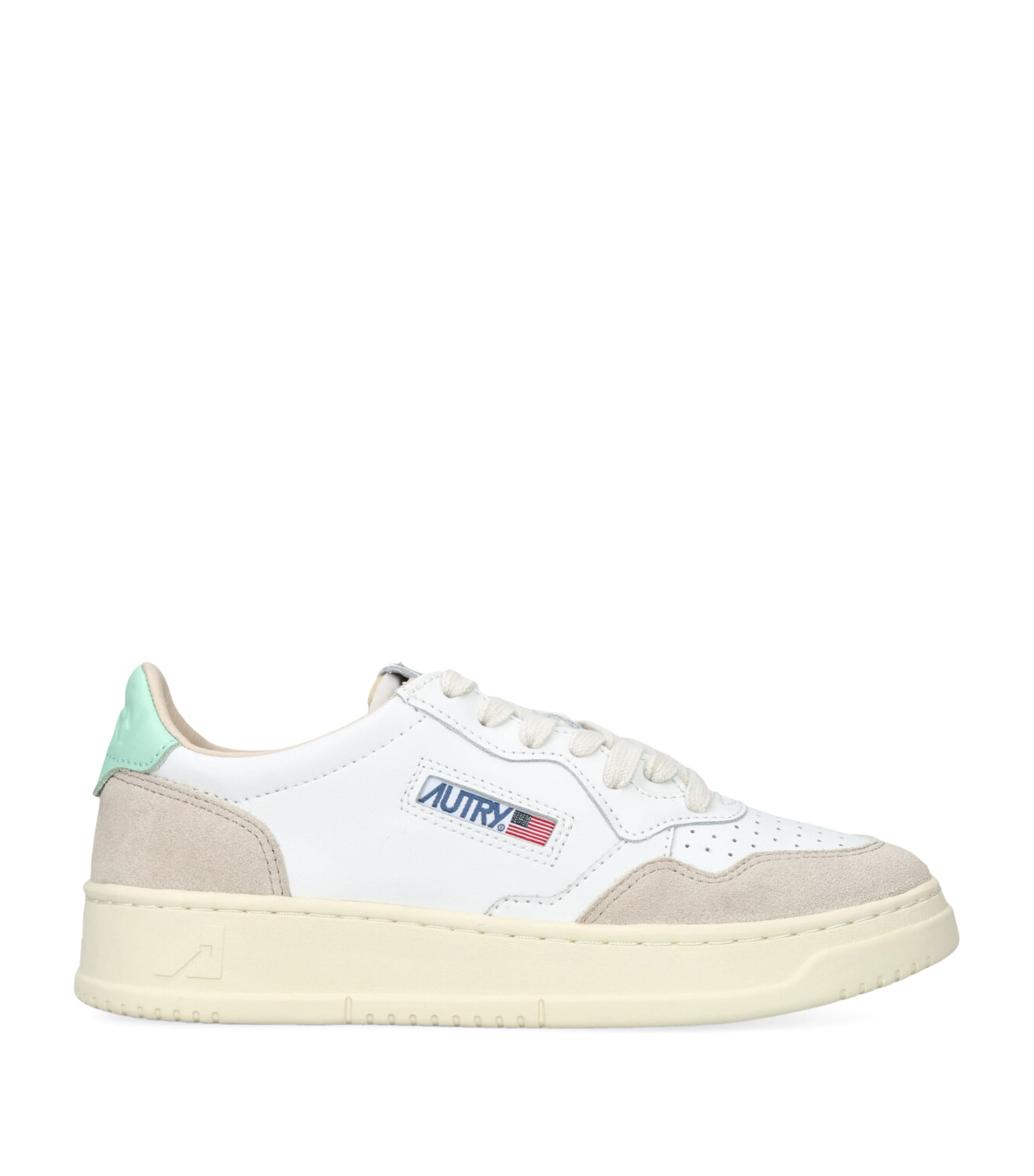 AUTRY LEATHER MEDALIST LOW-TOP SNEAKERS 