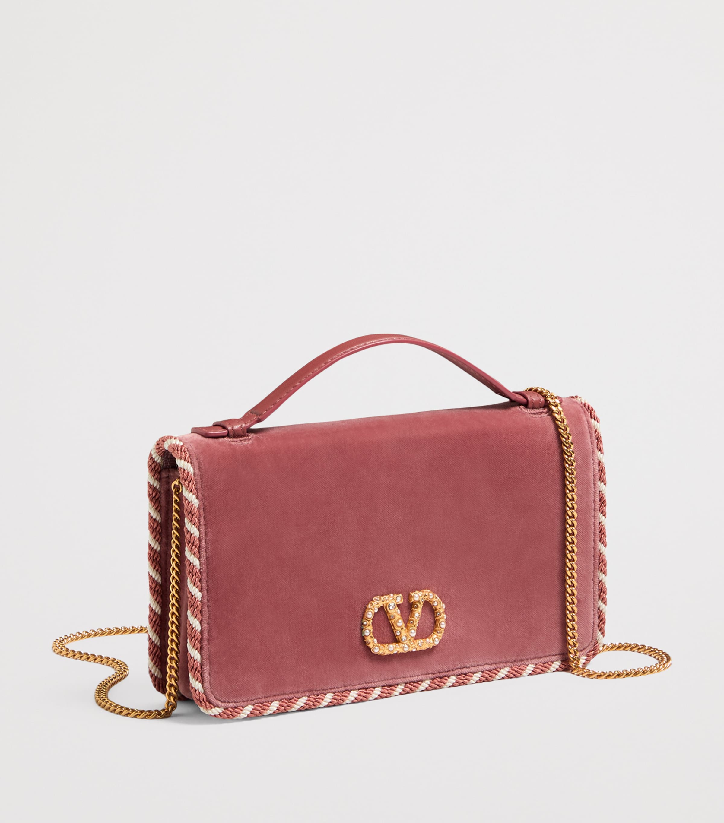 ショルダーバッグ・ポシェット VALENTINO VLOGO SIGNATURE SHOULDER STRAP WALLET Valentino Garavani VLogo Signature Wallet with Strap