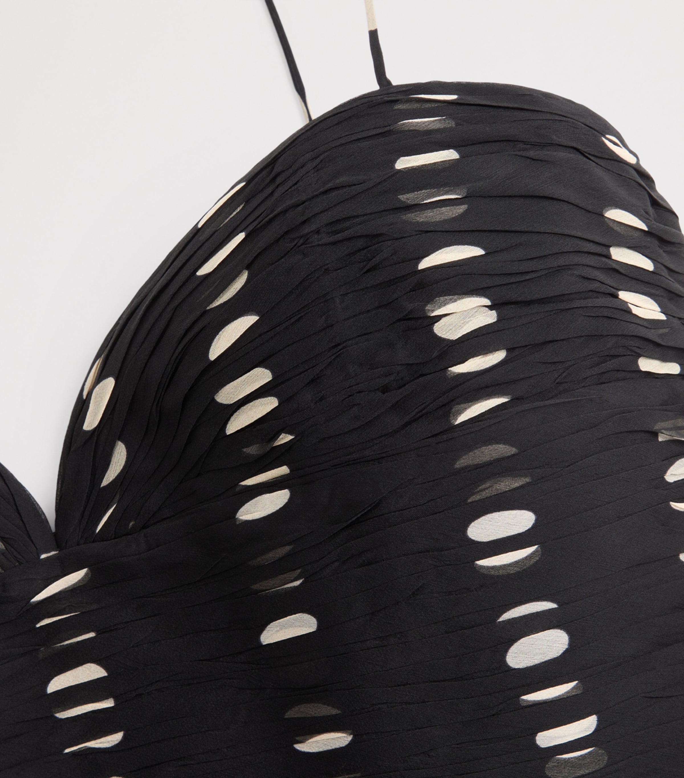 Silk Polka-Dot Top TB1 Image 6