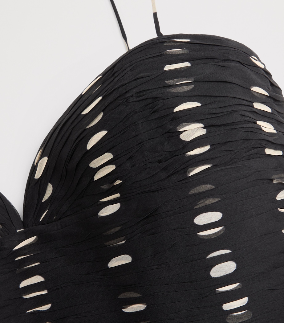 Silk Polka-Dot Top TB1 Image 6