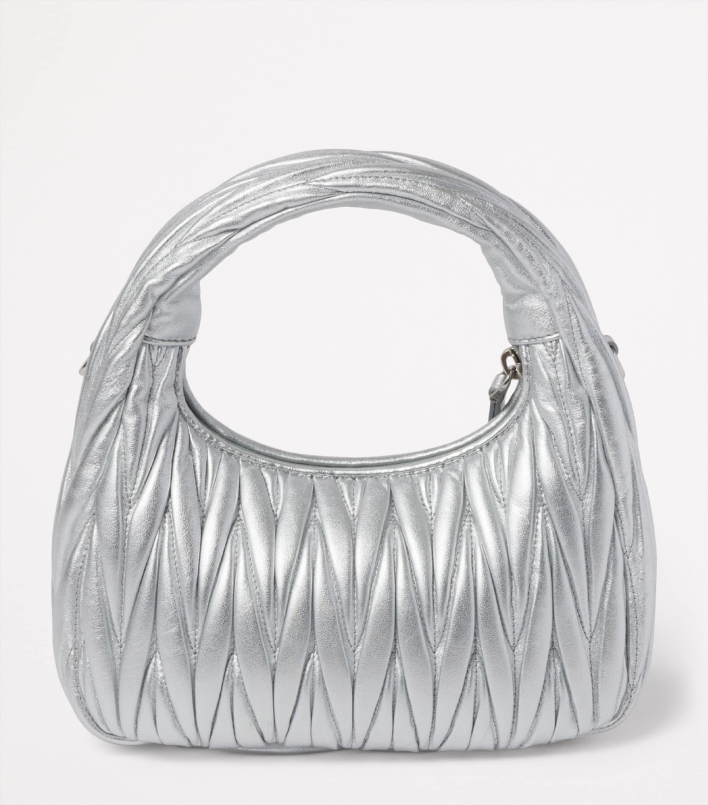 Matelassé Leather Wander Top-Handle Bag F0118 Image 3