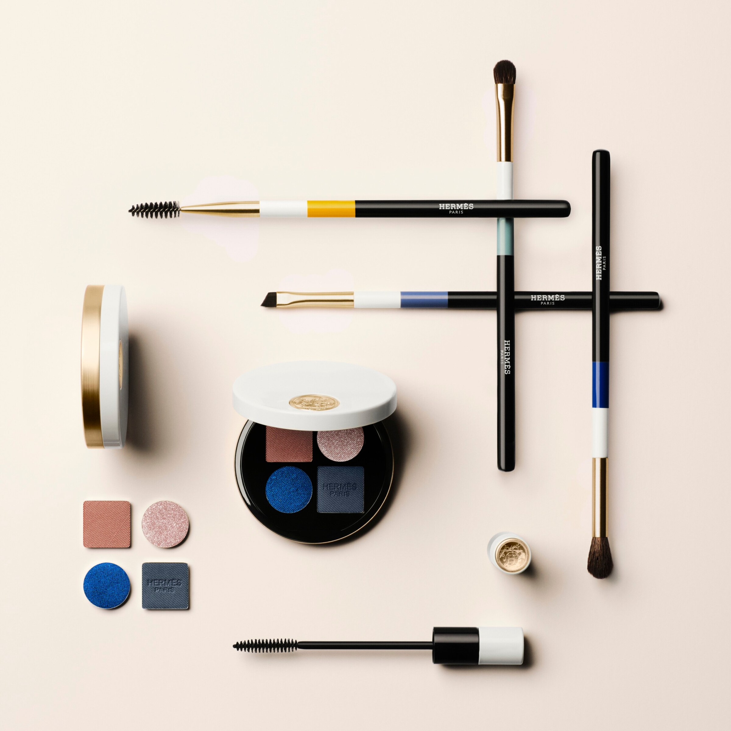 Ombres d'Hermès Eyeshadow Quartet 04 OMBRES MARINES Image 11