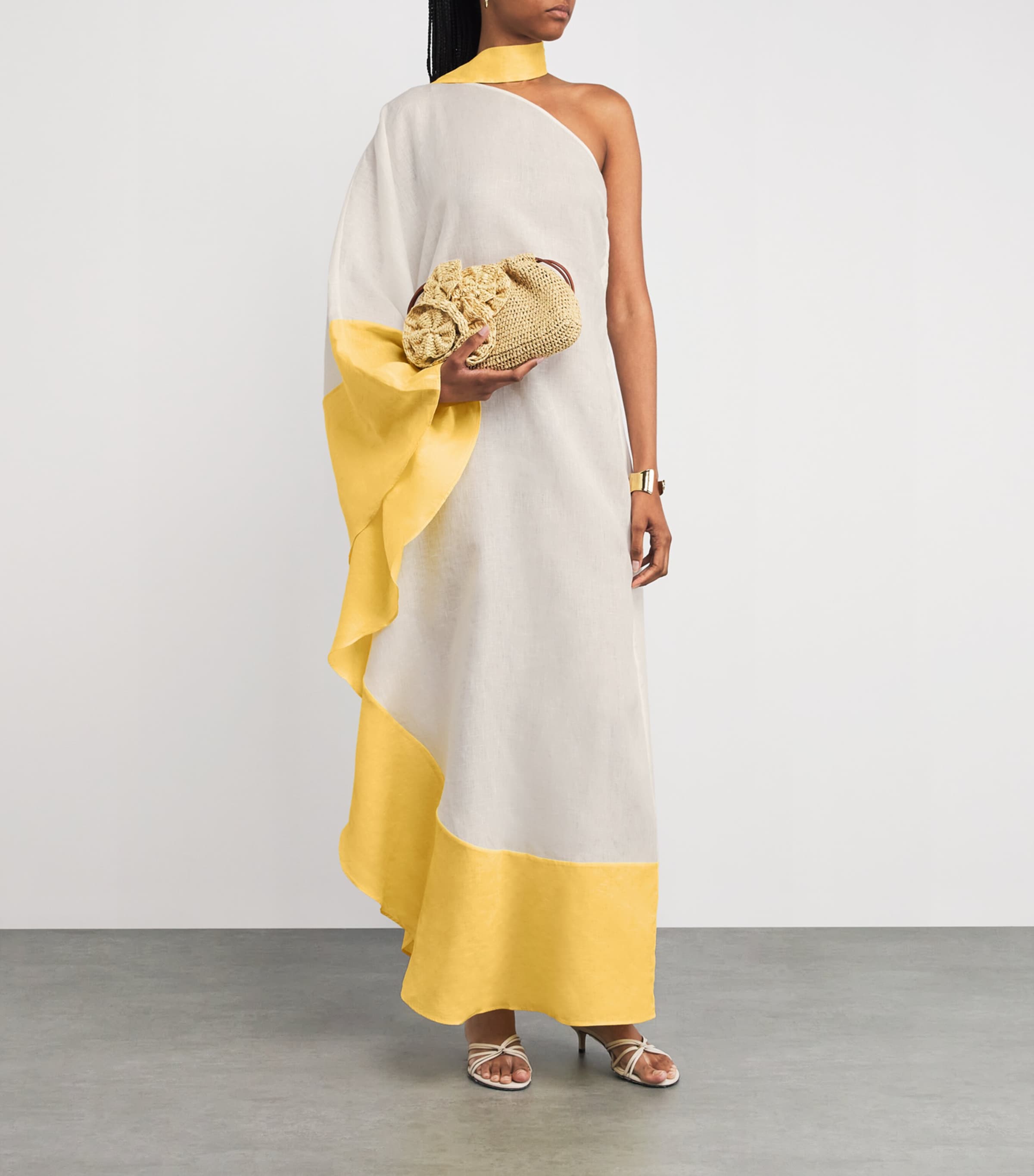 Taller Marmo Linen Olympia Maxi Dress | Harrods US