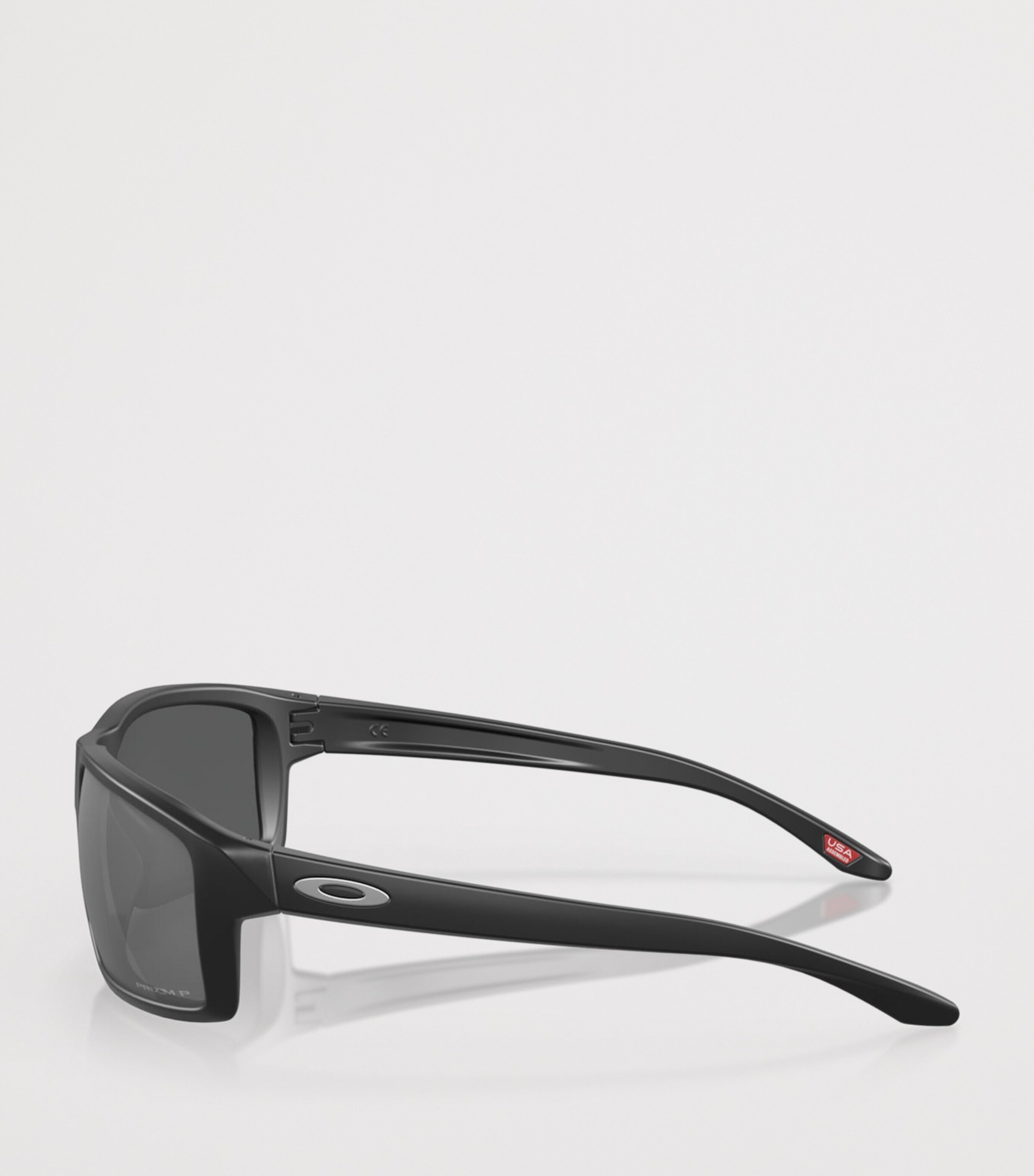 Oakley Gibston Rectangle Sunglasses Black Image 3