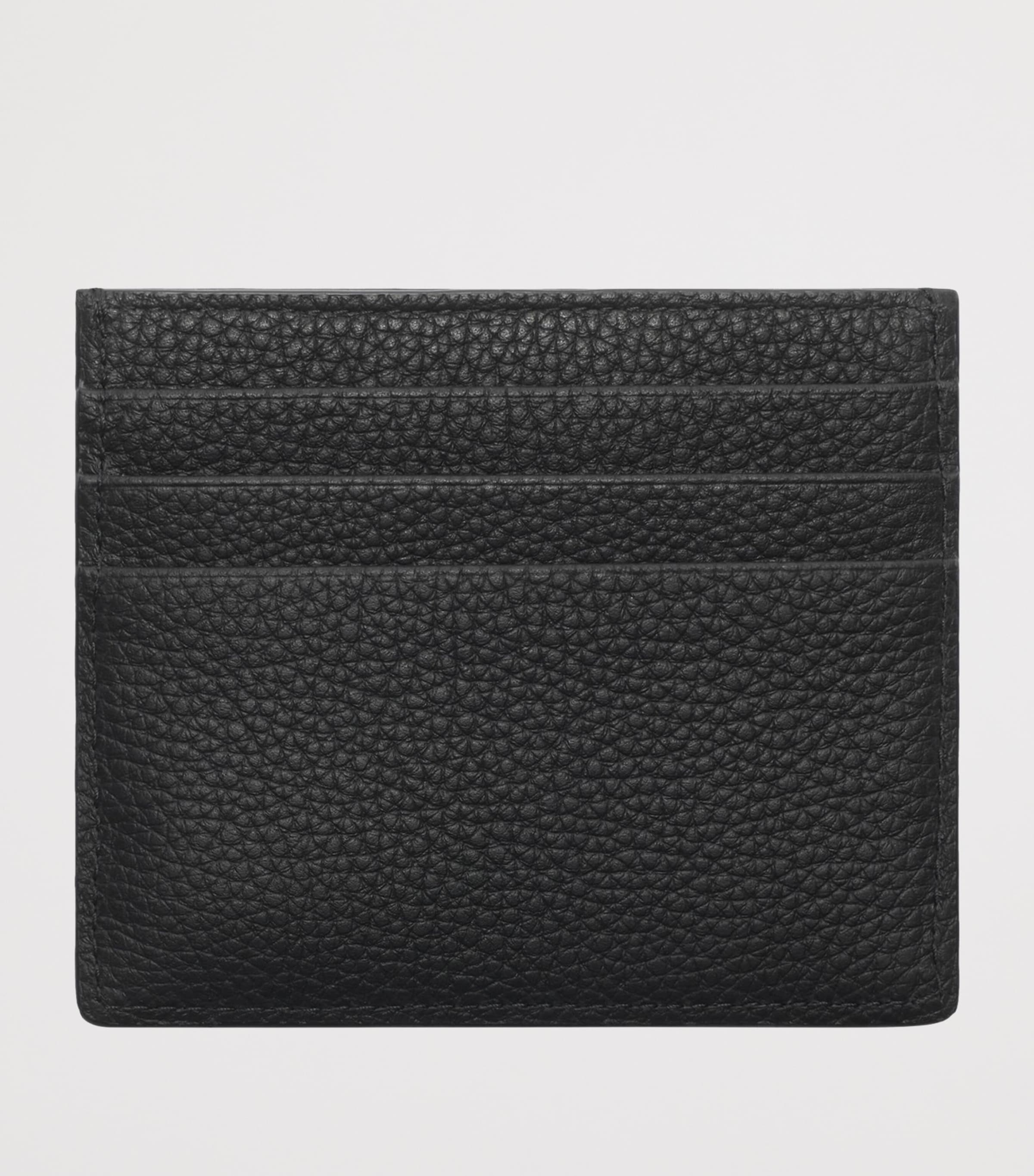 Leather Cotswolds Card Holder BLACK Image 2