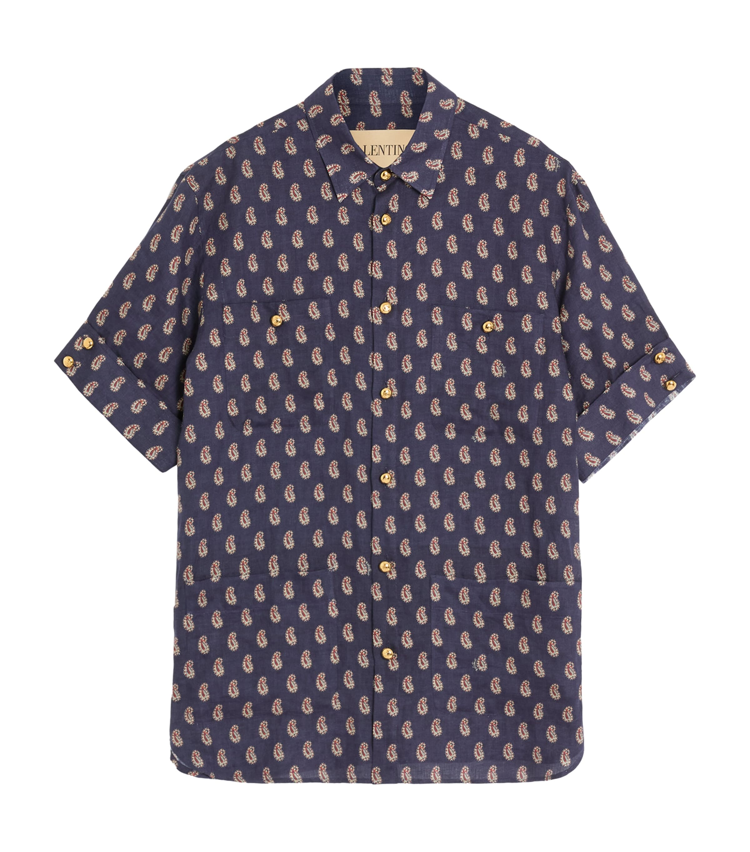 Tシャツ・カットソー VALENTINO Valentino Garavani 'Voyage Imaginaire' shirt Valentino Linen Voyage Imaginaire Shirt | Harrods HK