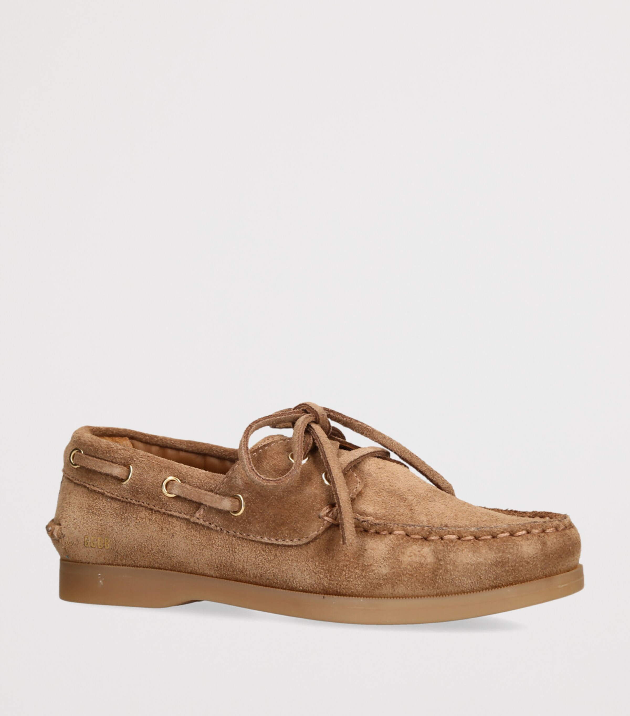 Suede Cruise Boat Shoes BROWN Image 3