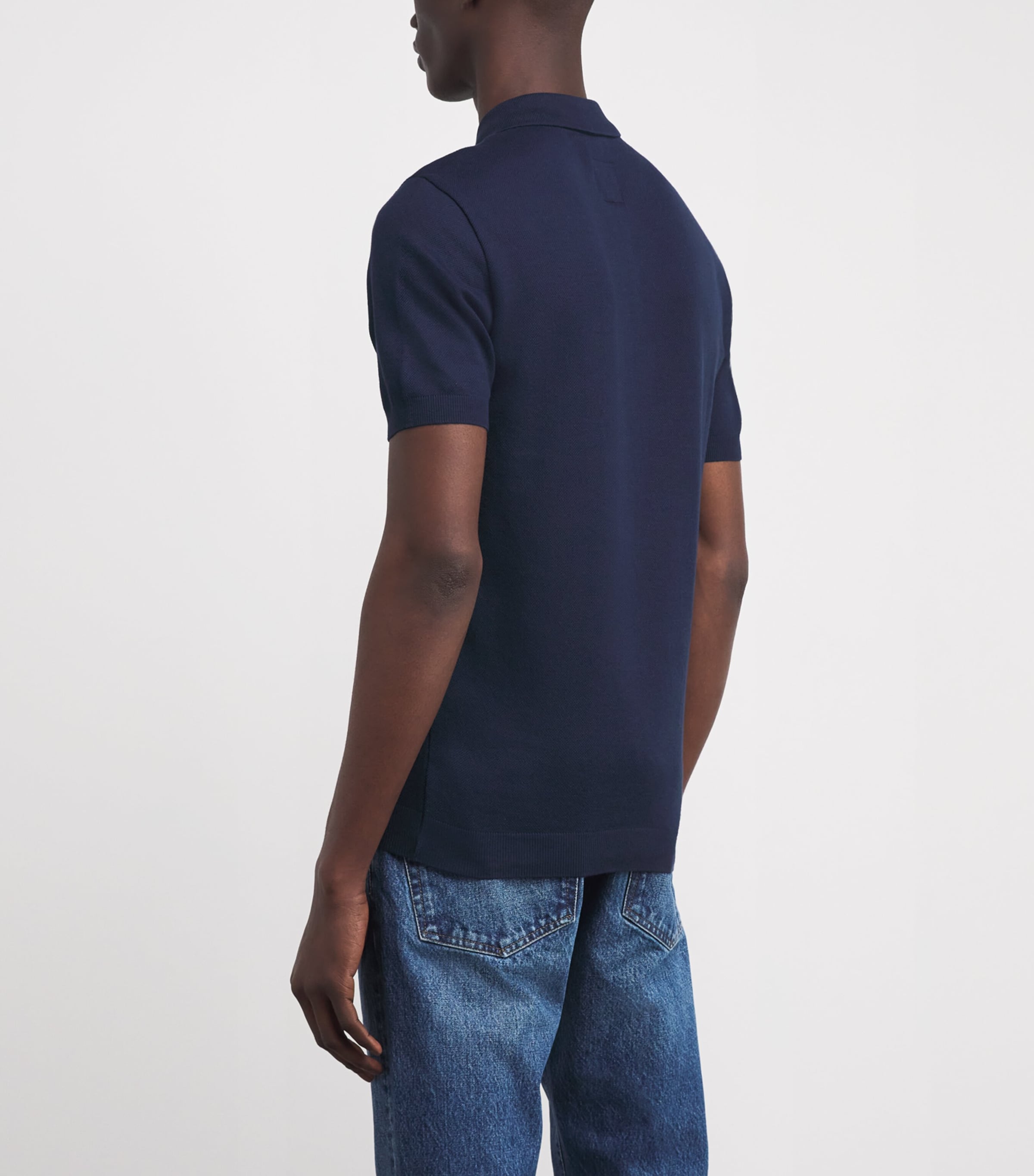 Cotton Logo Polo Shirt UB102 Image 4