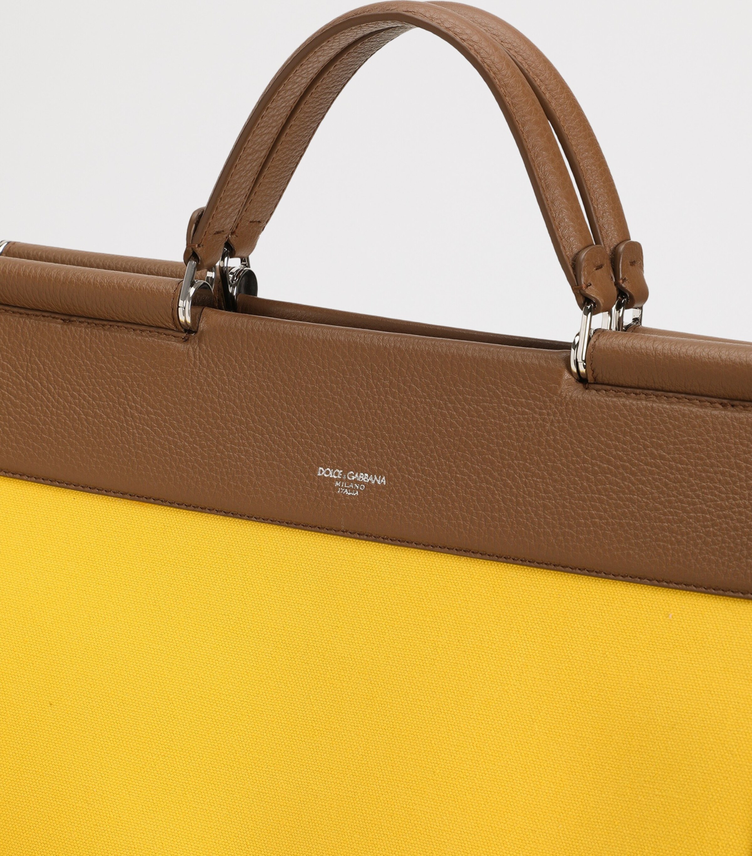 Dolce&Gabbana Sicily Tote Bag Giallo/caramel Image 7