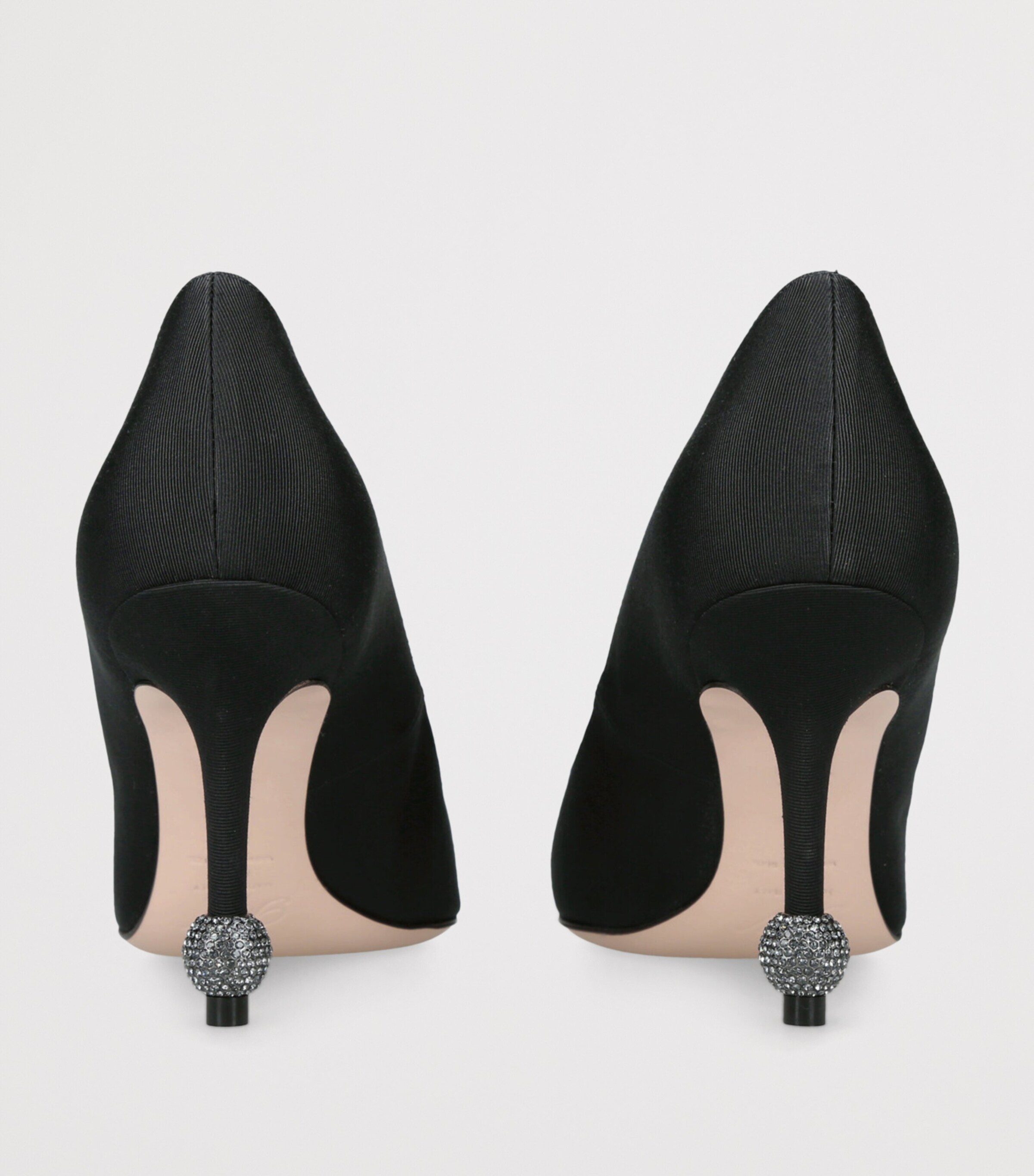 Grosgrain Marlene Pumps 85 BLACK Image 2