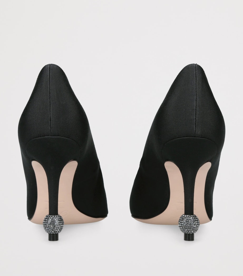 Grosgrain Marlene Pumps 85 BLACK Image 2