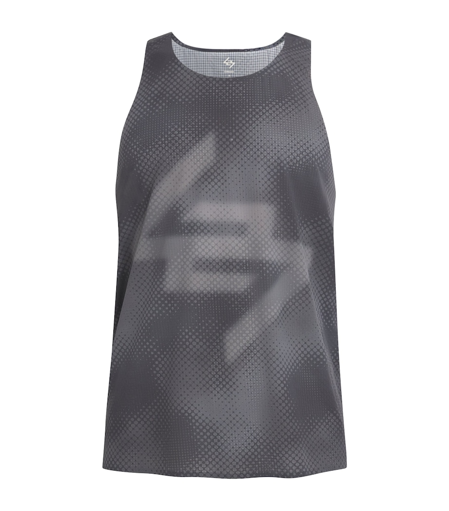 Represent 247 Mens 247 Training Tank Top Black Fade Out Image 1
