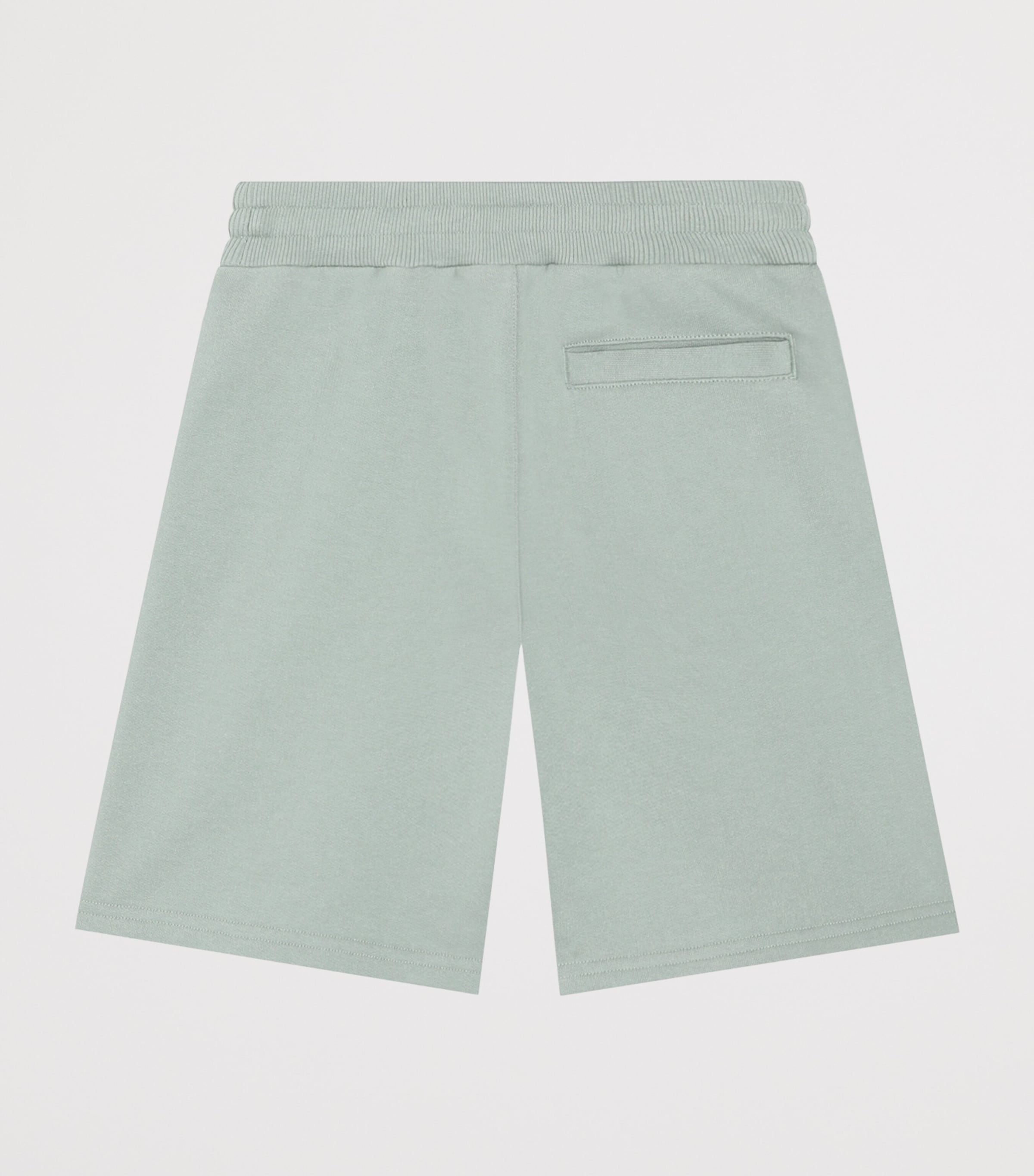 Dolce&Gabbana Kids Cotton Logo Shorts (8-12+ Years) Grey Green Image 2