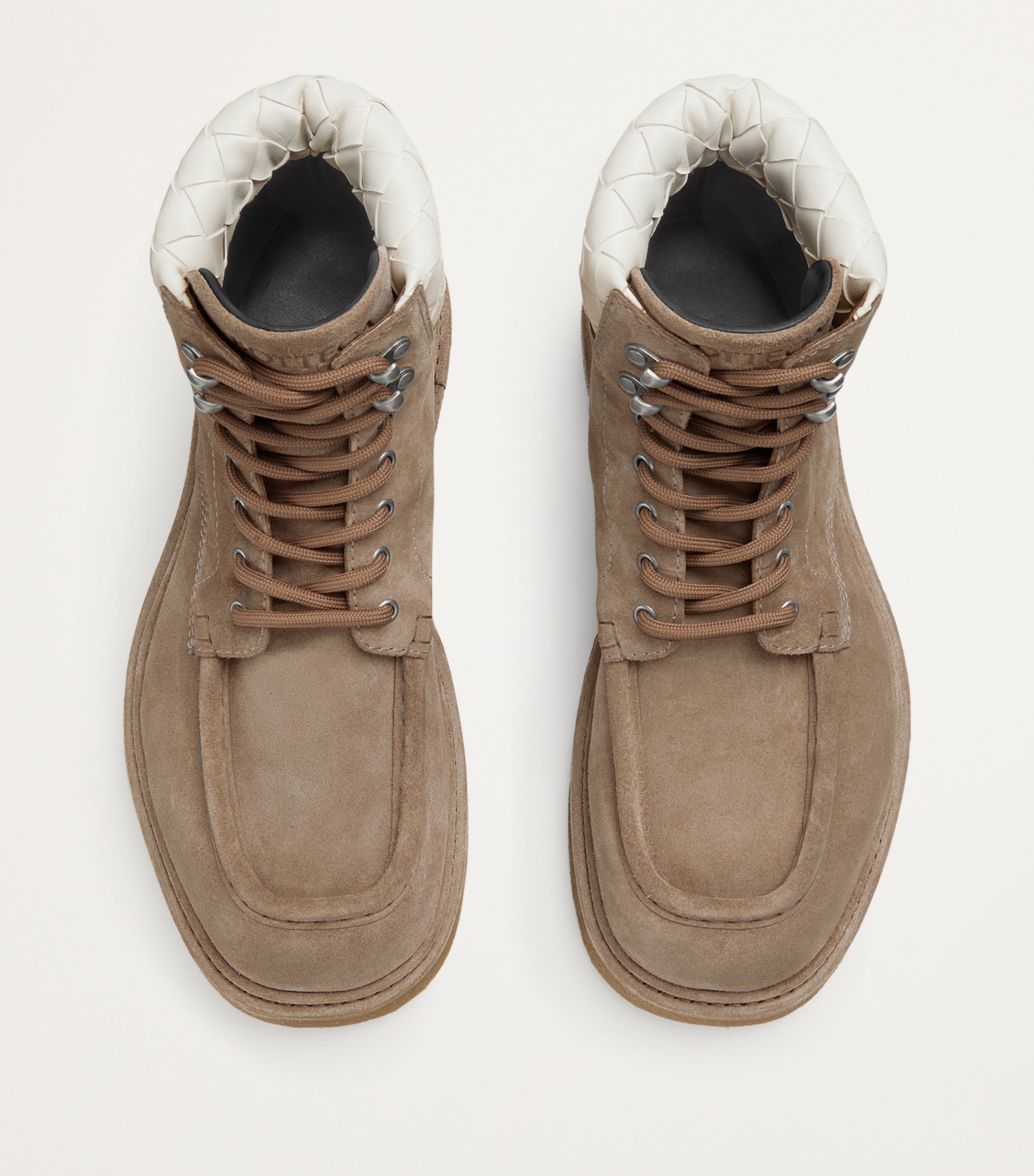 Suede Haddock Lace-Up Boots 3144 Image 5