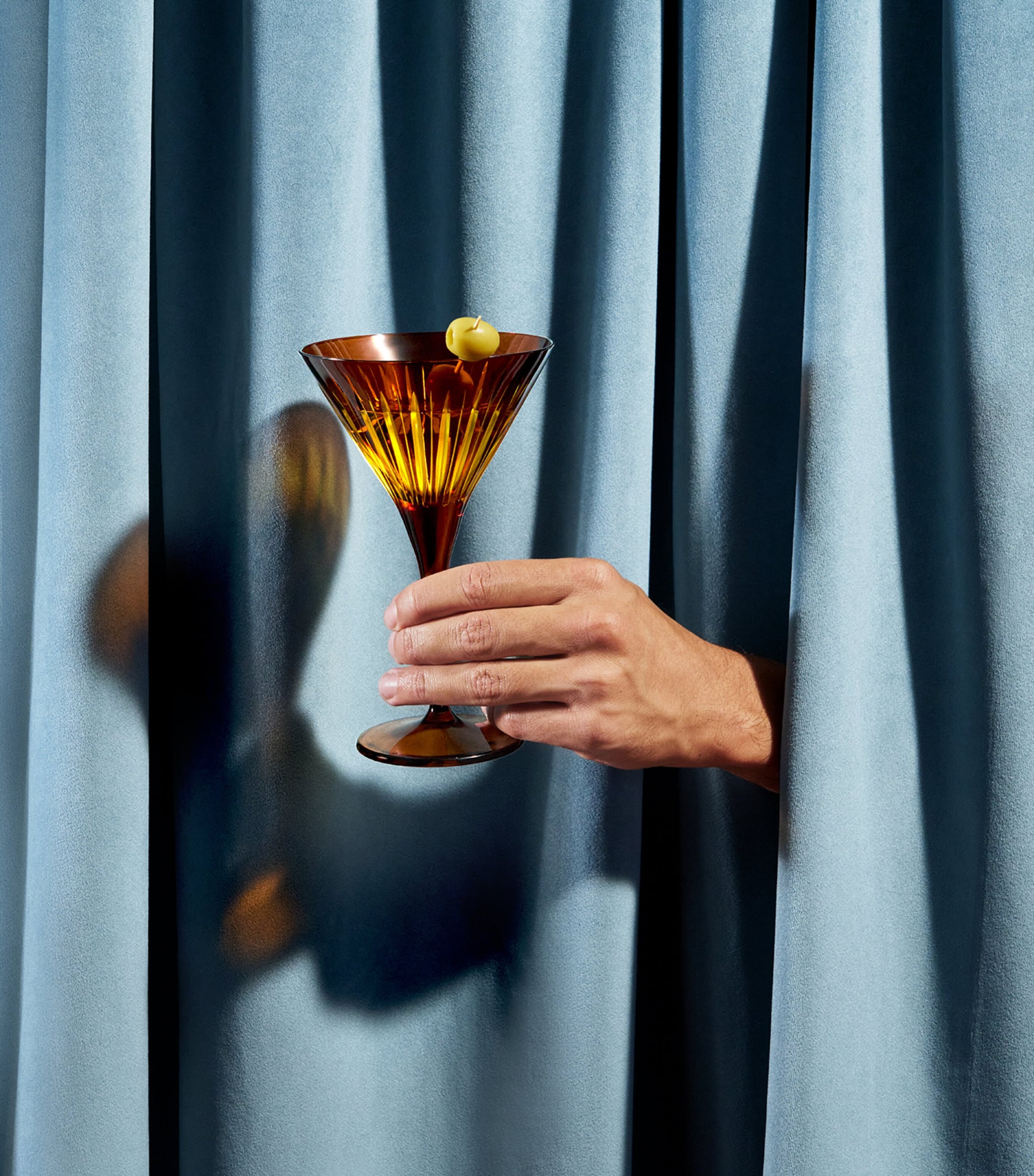 L'Objet Prism Cocktail Set Amber Image 3