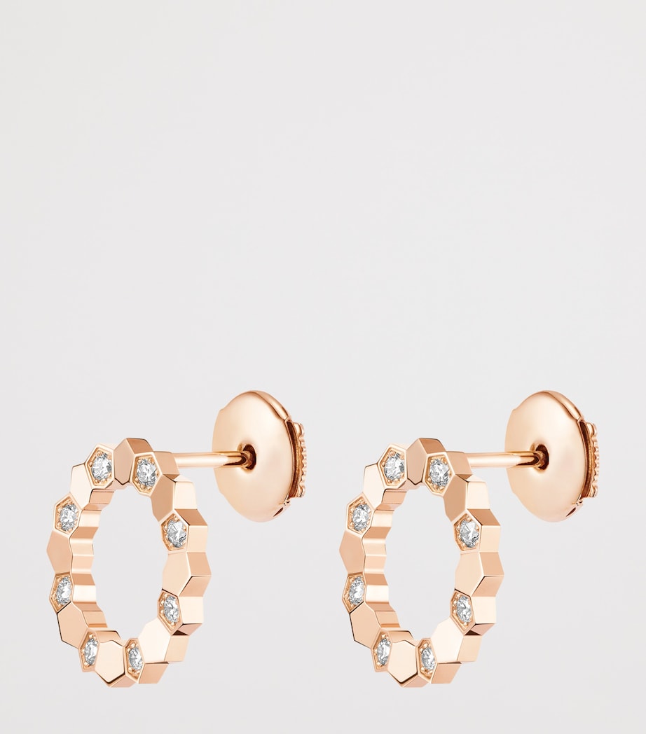 Chaumet Rose Gold and Diamond Bee de Chaumet Earrings Pink Gold Image 2