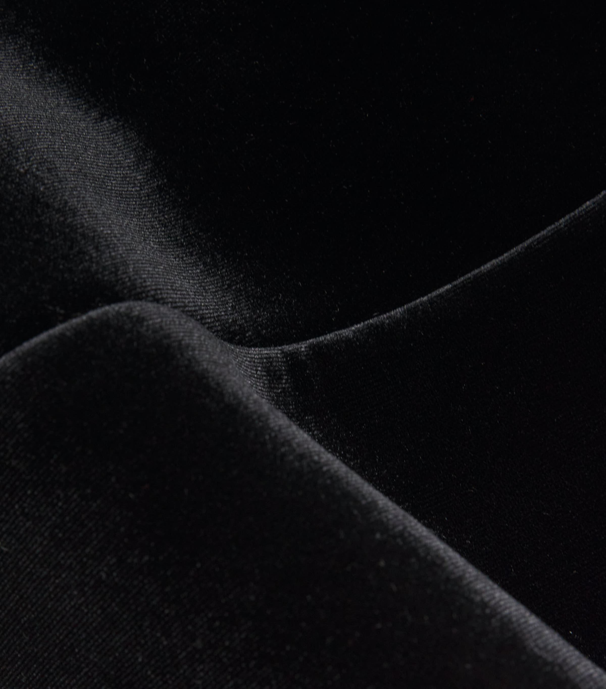 Velvet Mini Dress BLACK Image 5