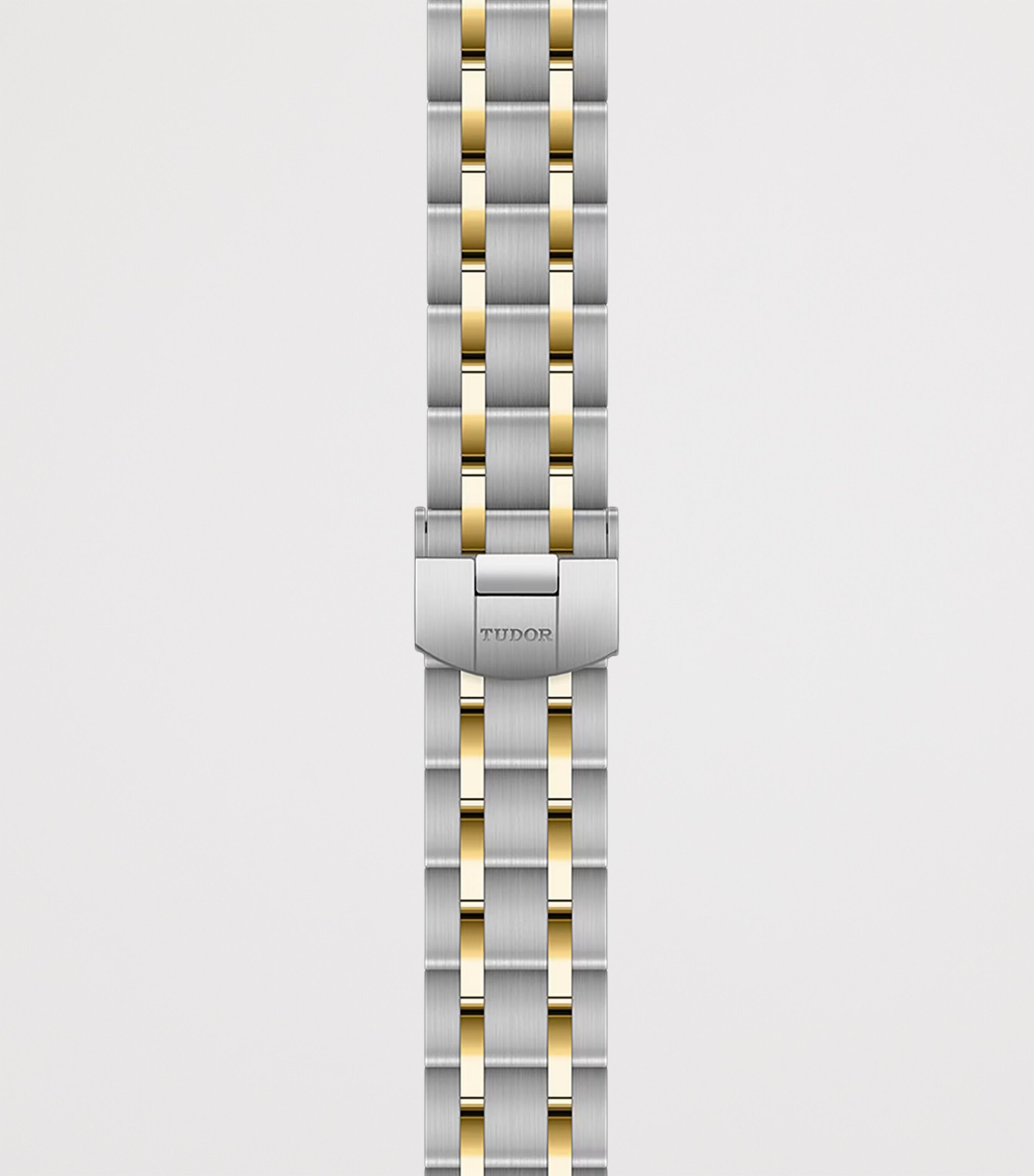 Royal Stainless Steel and Yellow Gold Watch 28mm GREY Image 2