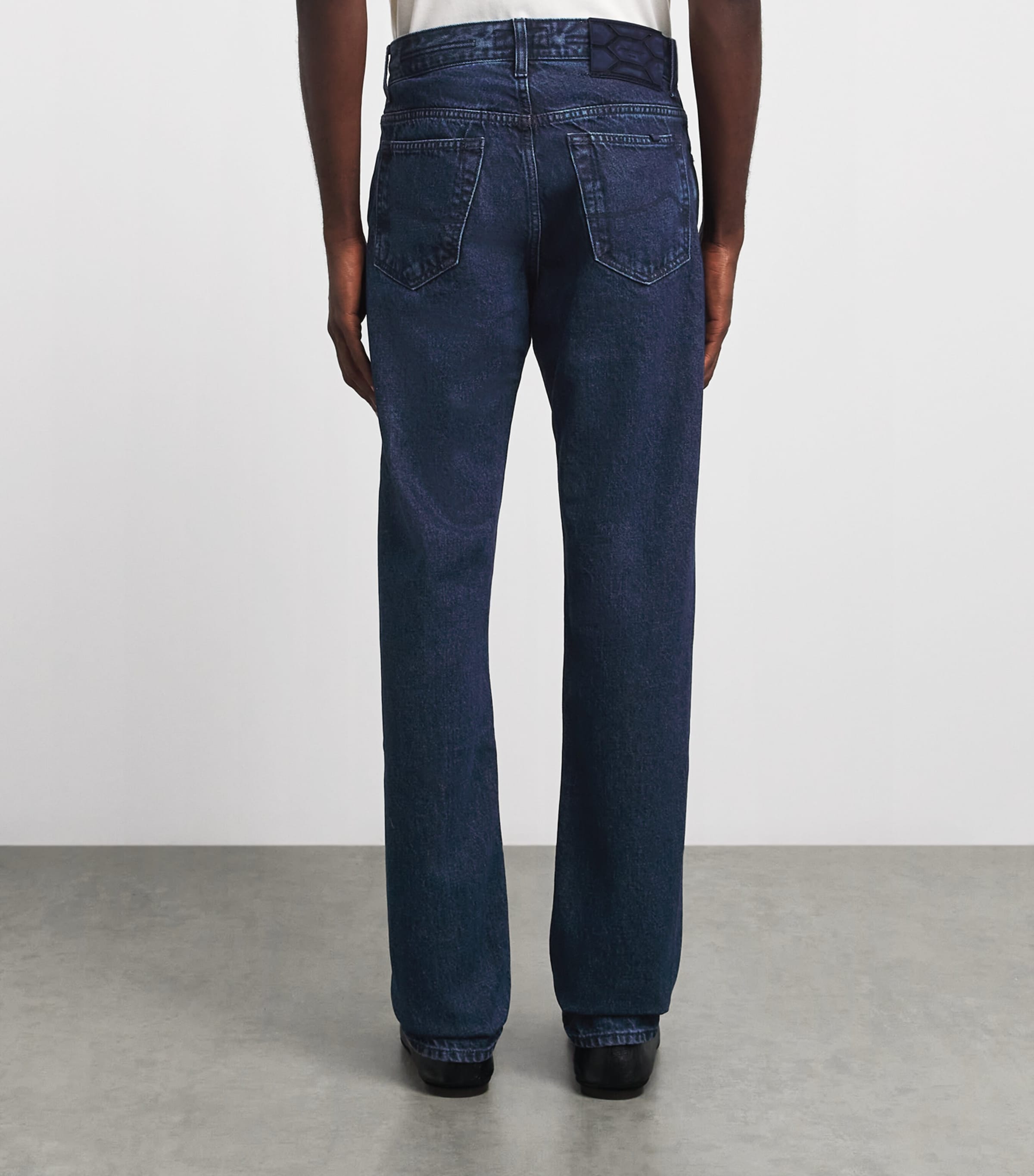 Jacob Cohën Mens Bard Slim Jeans Dark Blue Image 5