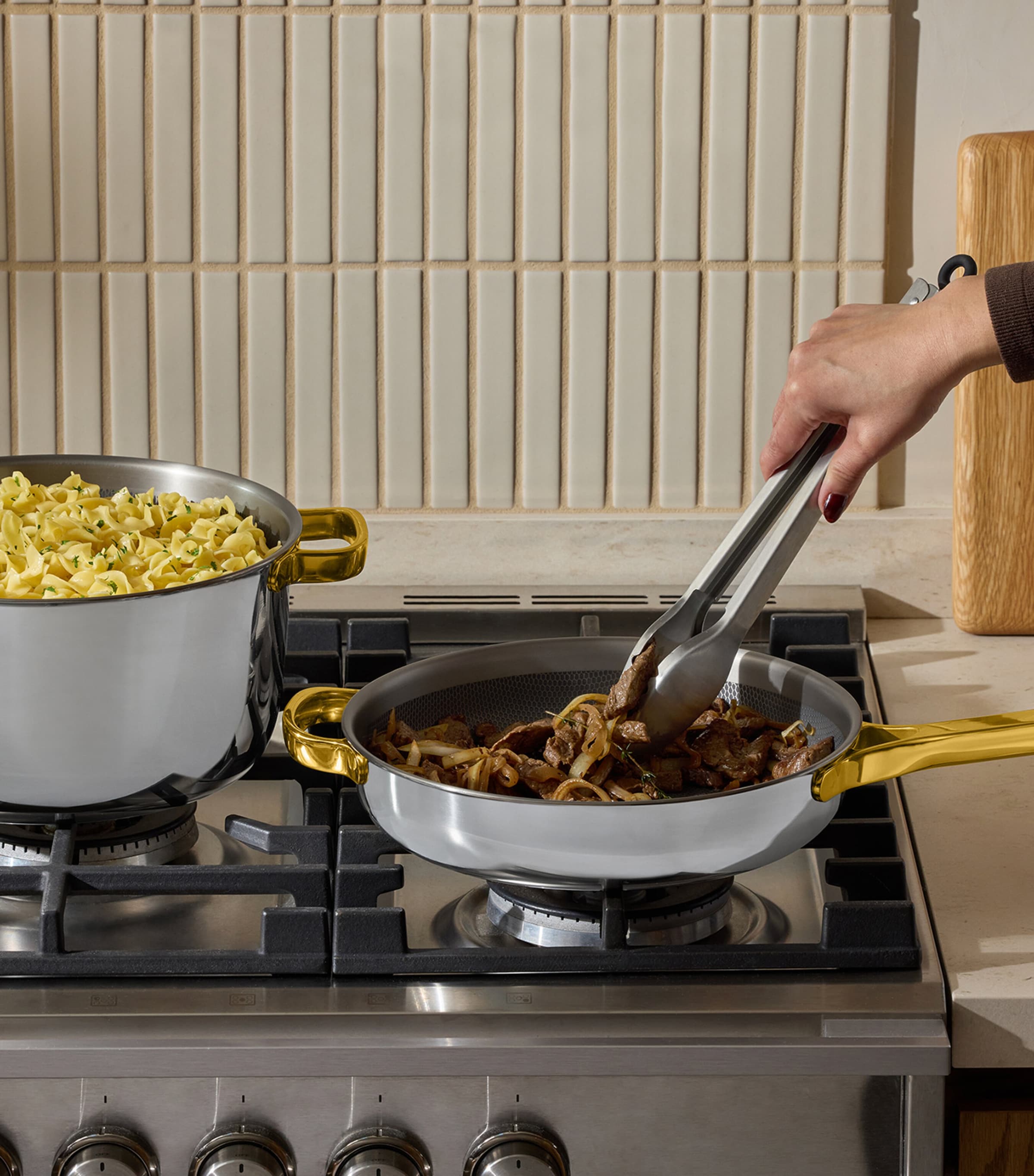 Large Titanium Always Pan Pro (31.5cm) GOLD Image 3