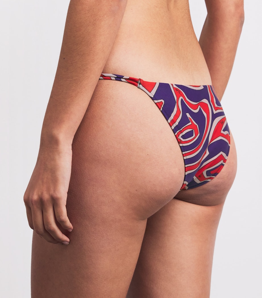 Labirinto Print Bikni Bottoms 064/MULTICOLOR Image 3