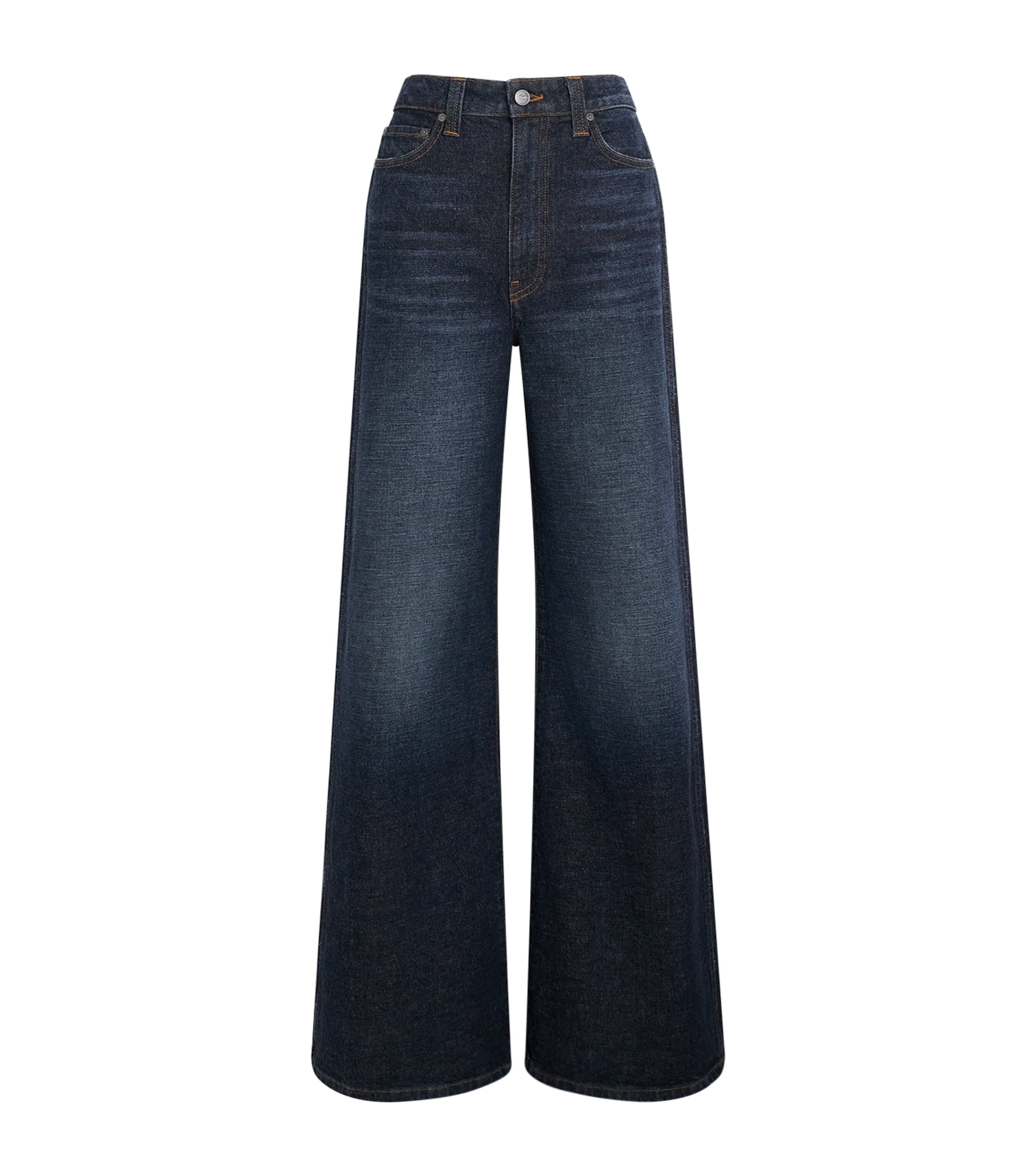 Khaite Womens Dane Wide-Leg Jeans Lansing Image 1