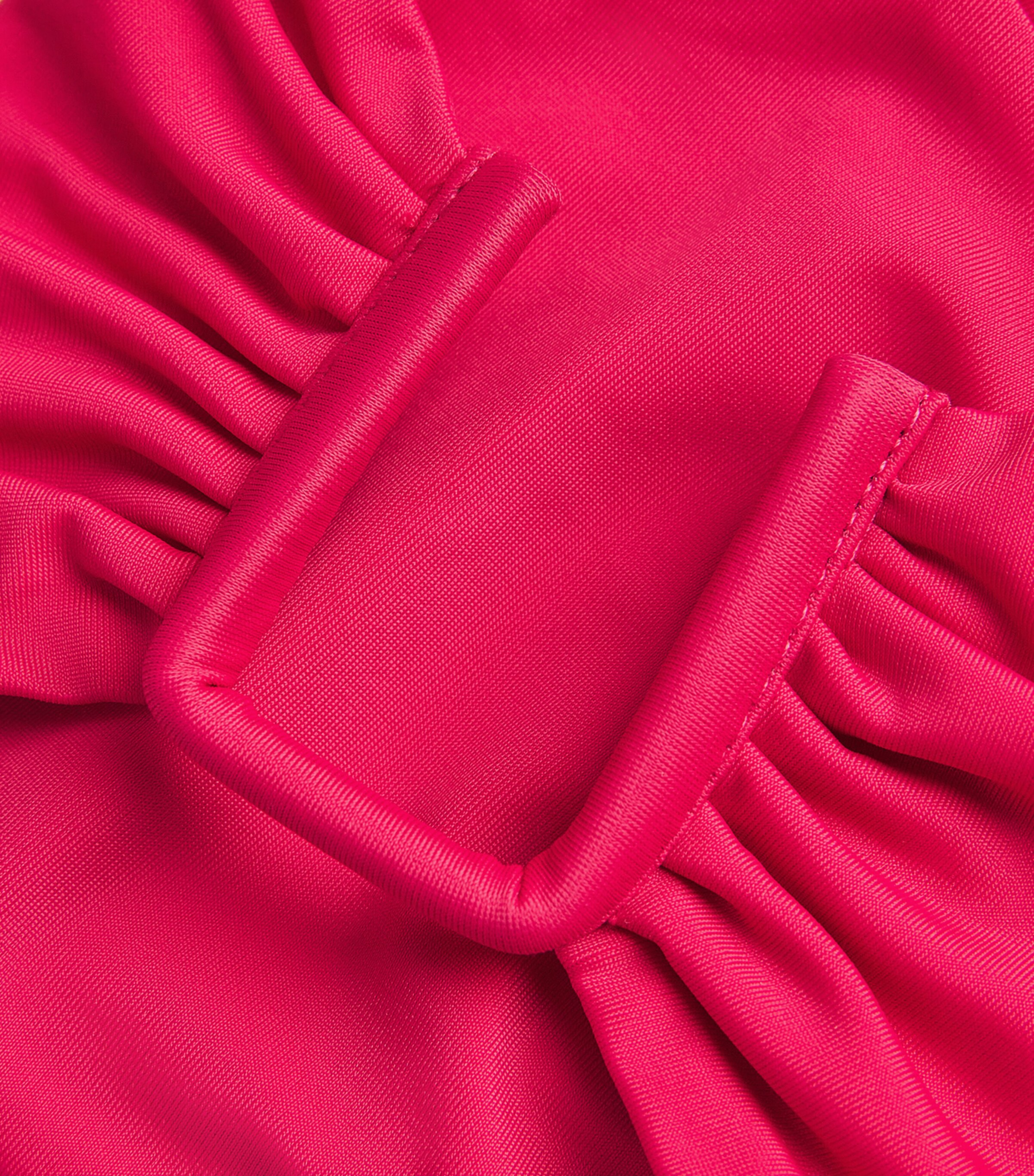 AWAY THAT DAY Womens Cannes Bikini Top Raspberry Image 4