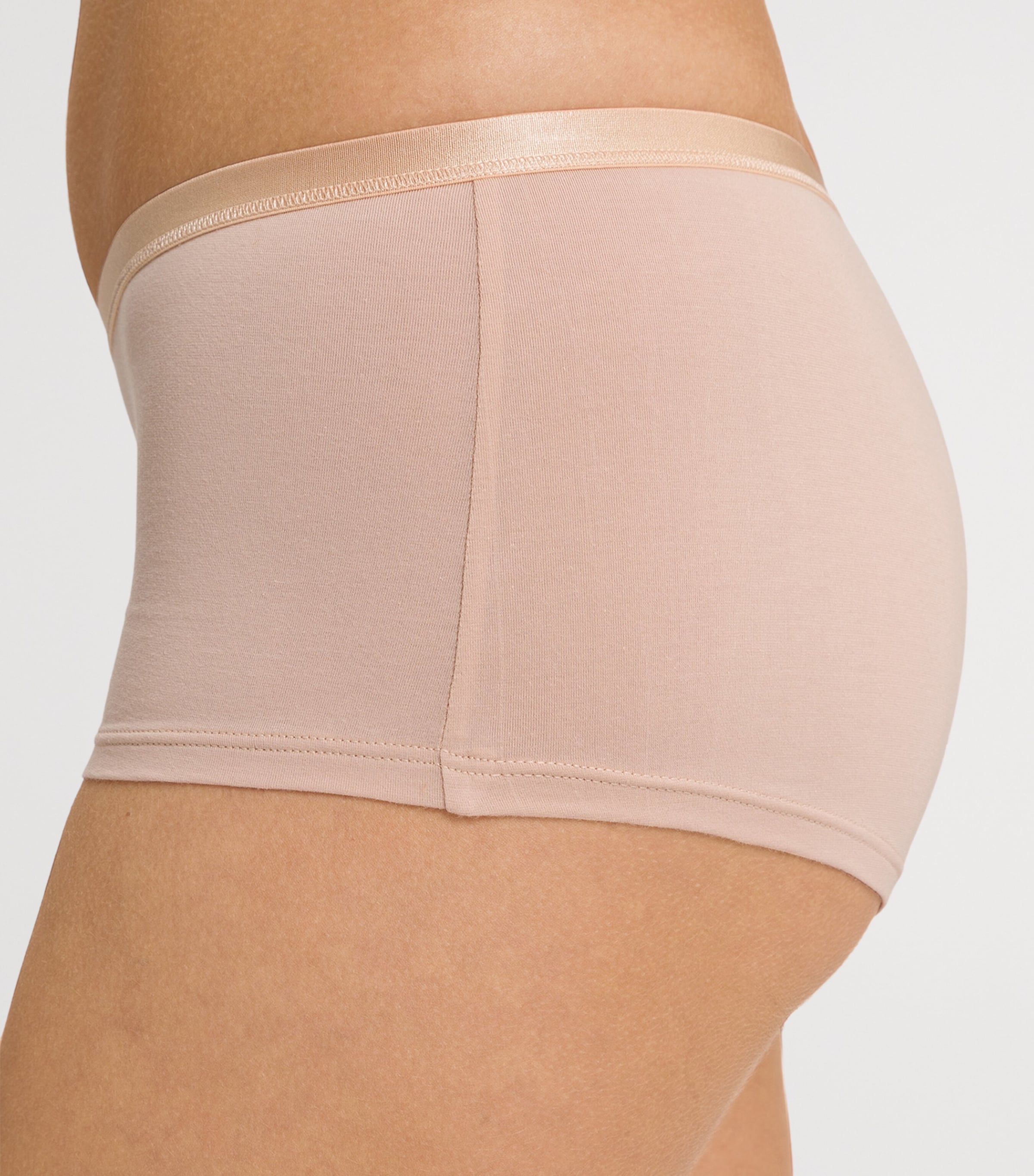 Cotton Sensation Boy Leg Briefs BEIGE Image 6