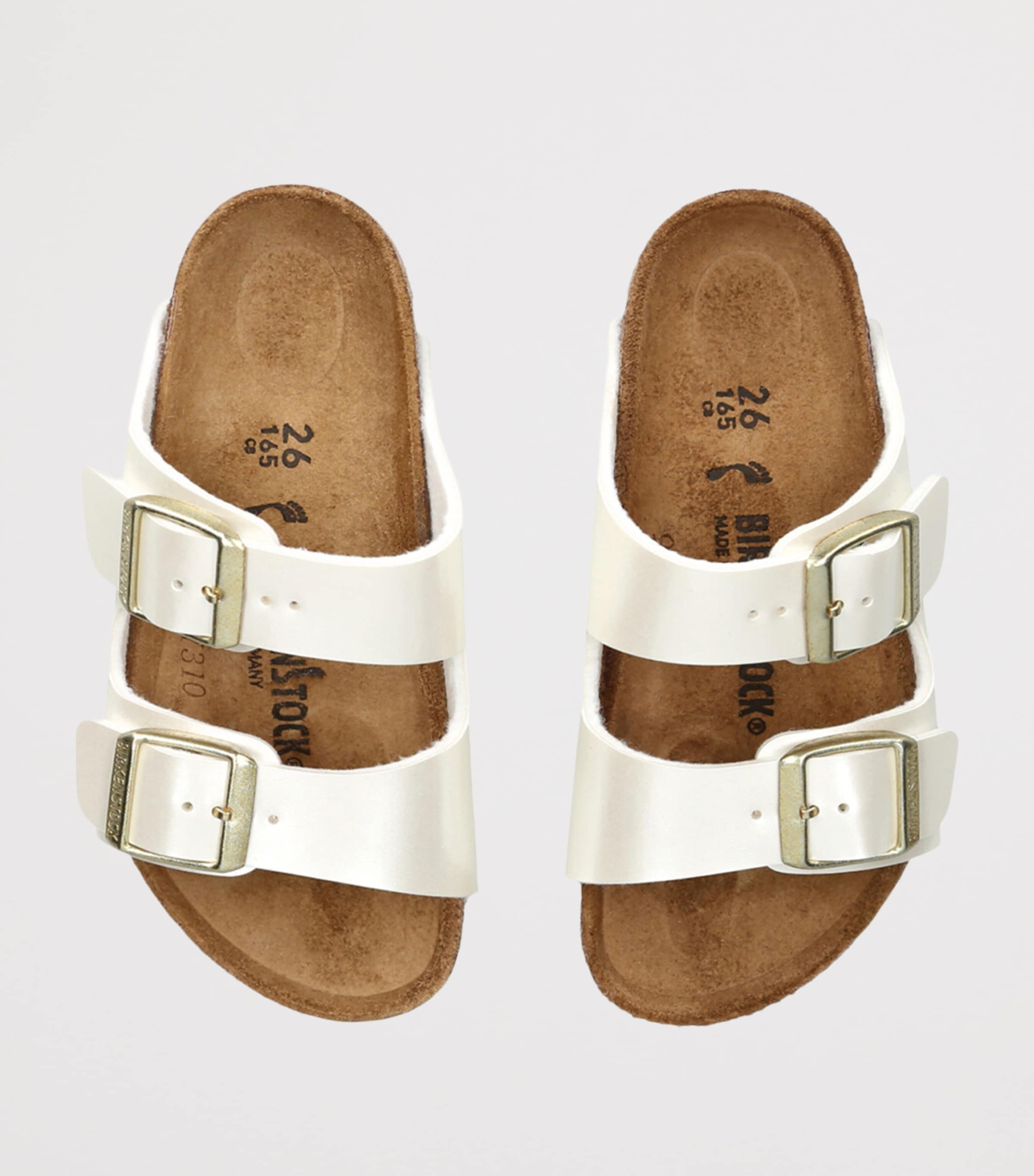 Birkenstock Arizona Sandals White Image 4