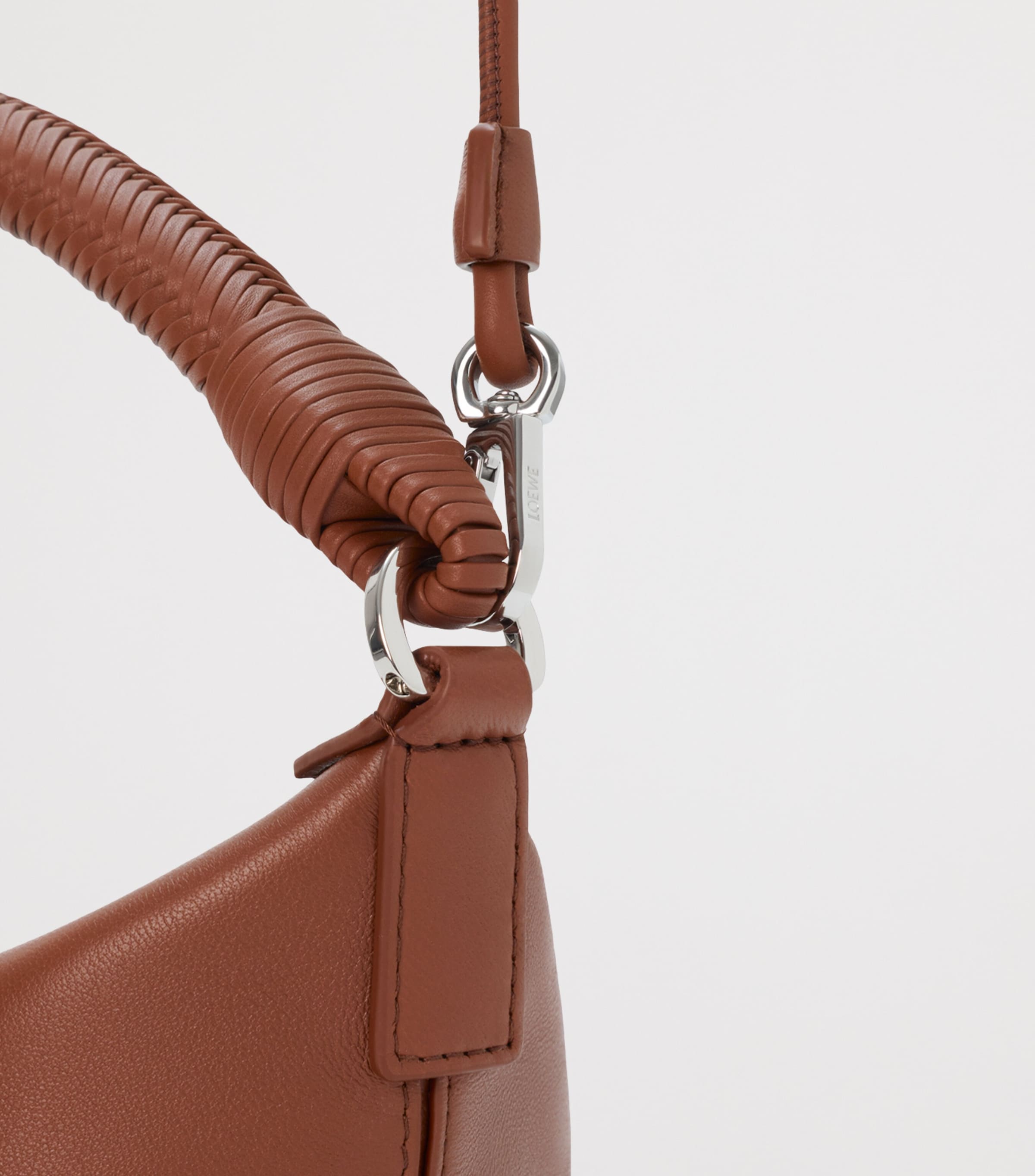 LOEWE Leather Cala 180 Top-Handle Bag Pecan Image 9