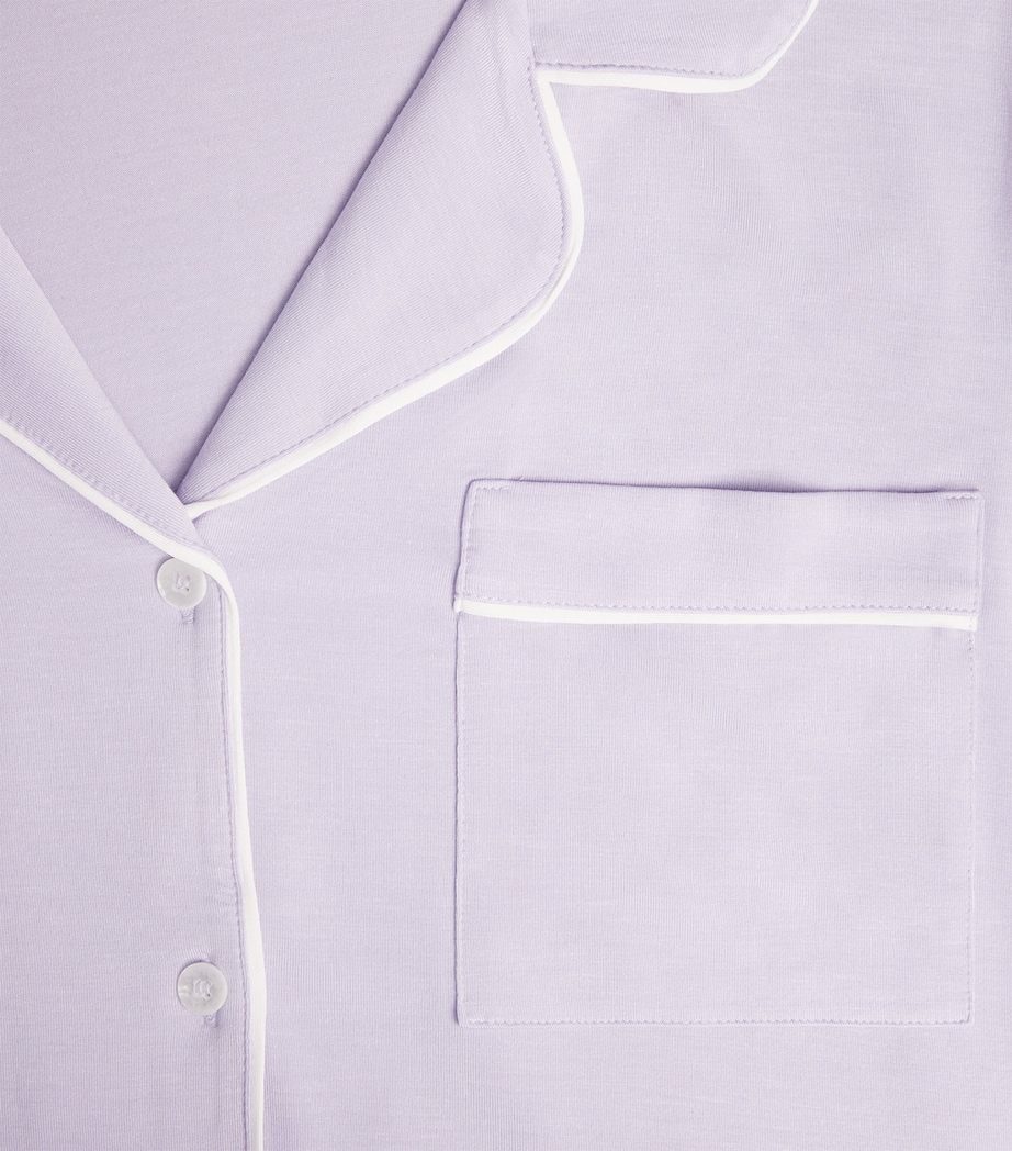 Gisele Short-Sleeve Pyjama Set THISTLE/IVORY Image 5