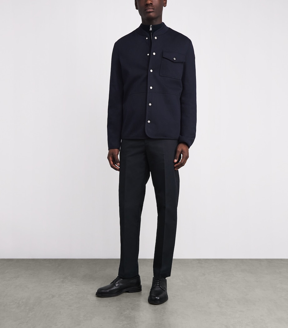 Cotton-Blend Jersey Bandelier Jacket 779 Image 2