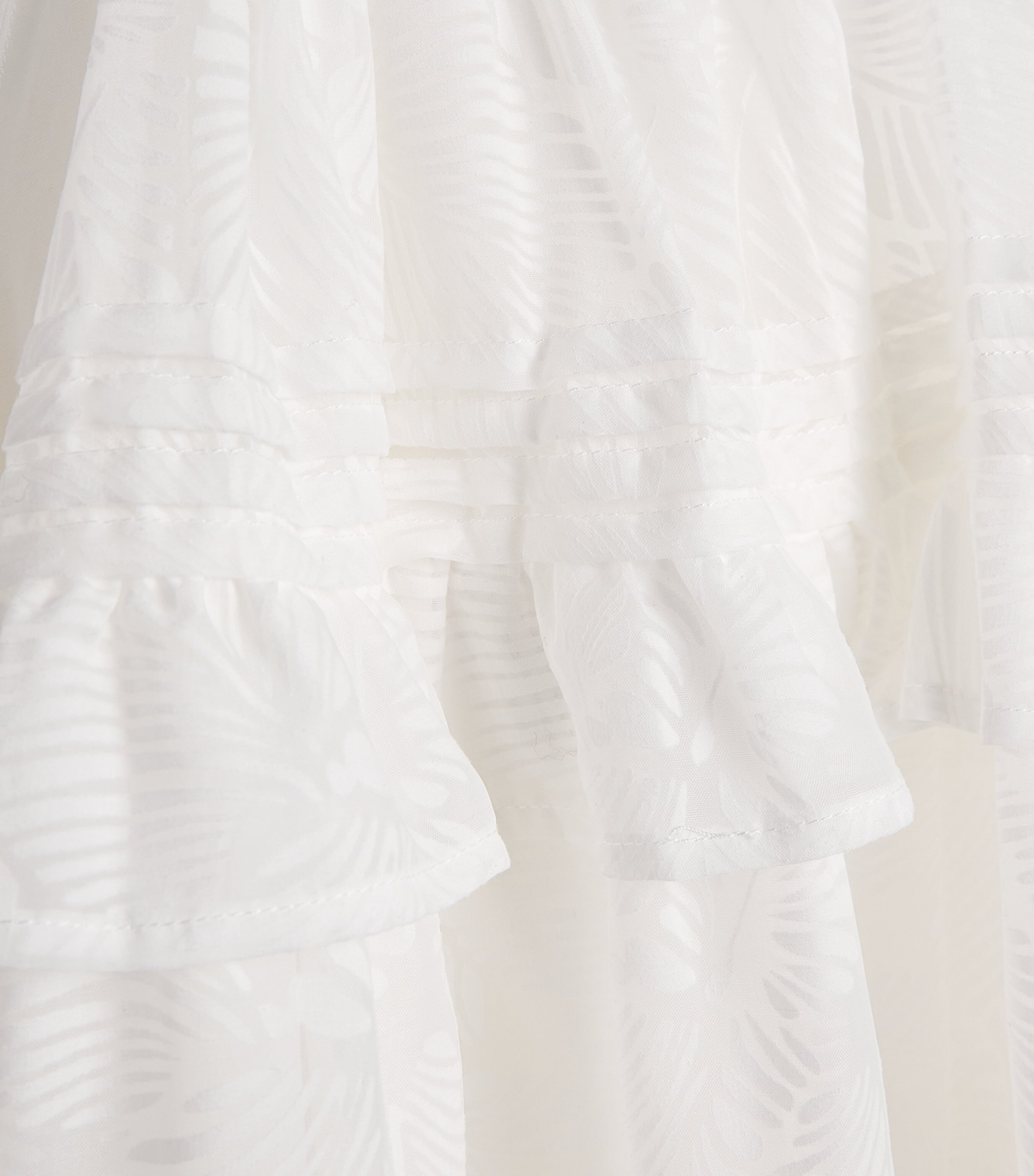 Cotton Patience Tiered Dress (1-12 Years) IVORY Image 3