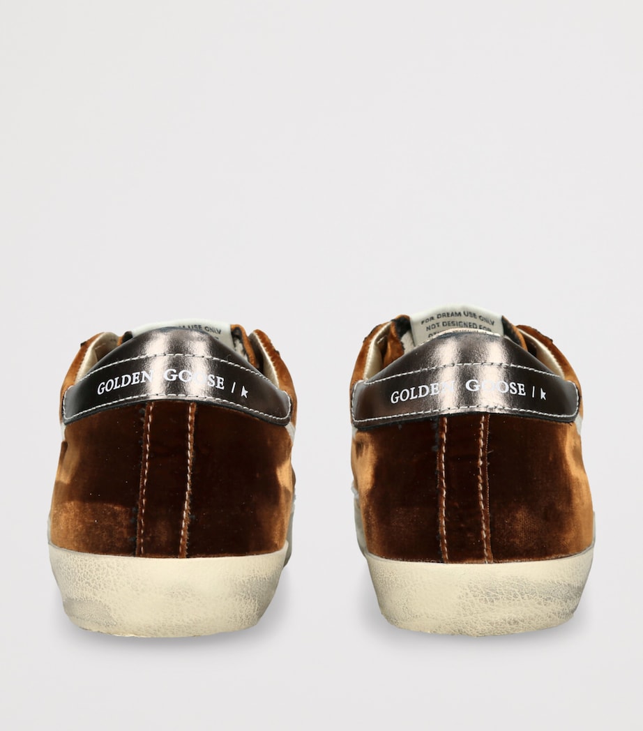 Velvet Super-Star Sneakers DK.BRN COM Image 2