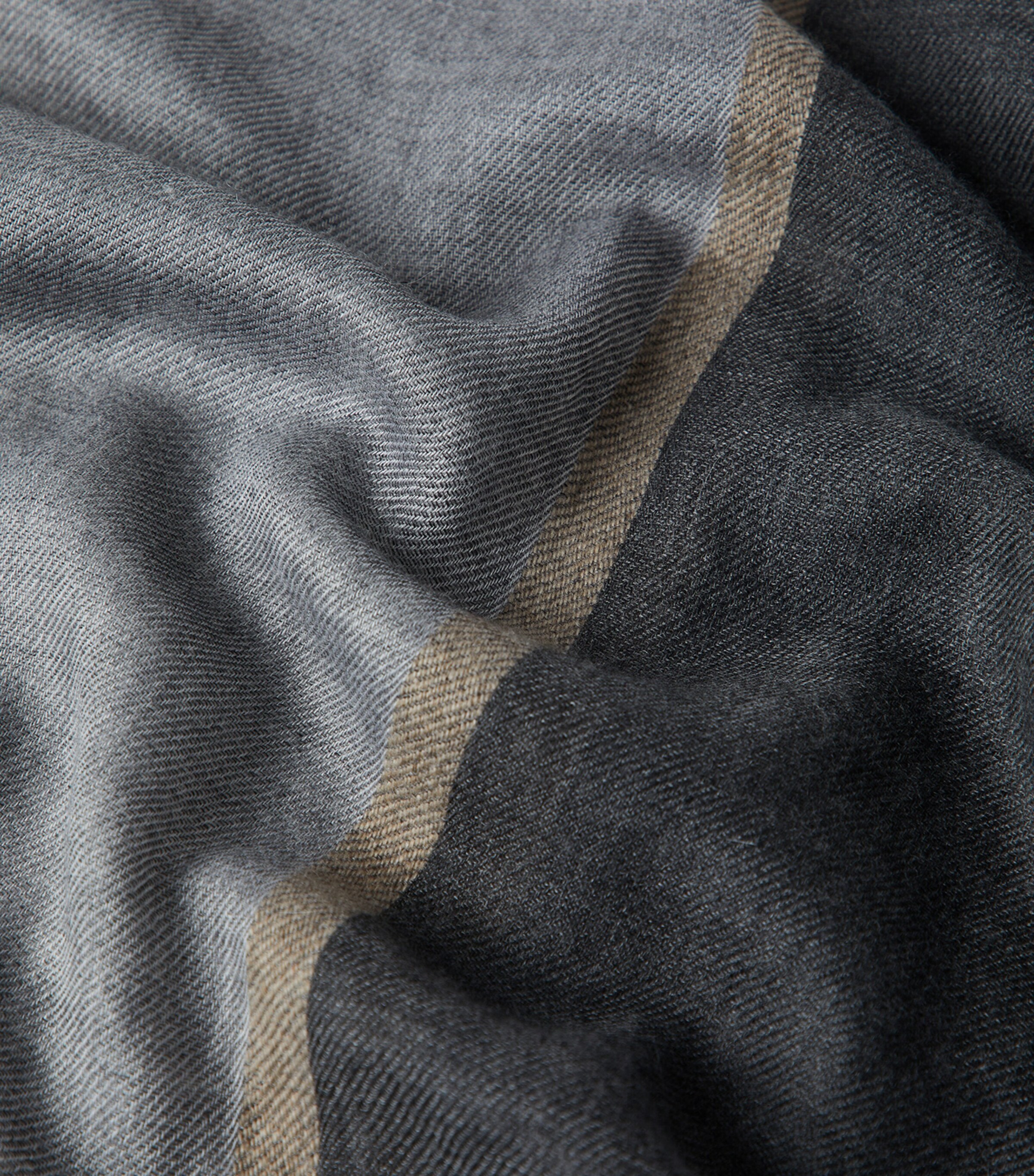 Cashmere-Silk Colour-Block Scarf CW483 Image 4