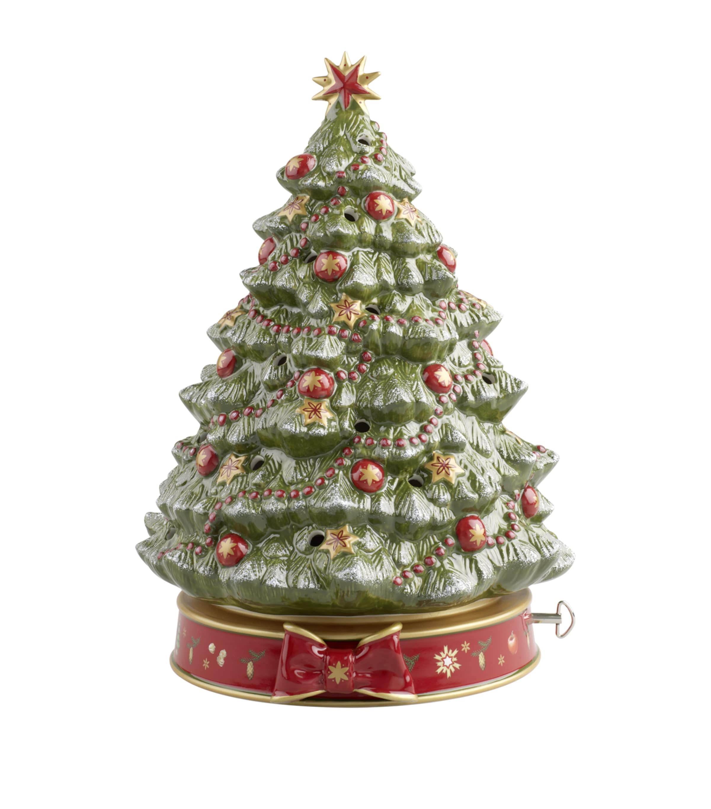 VILLEROY & BOCH CHRISTMAS TREE MUSIC BOX 