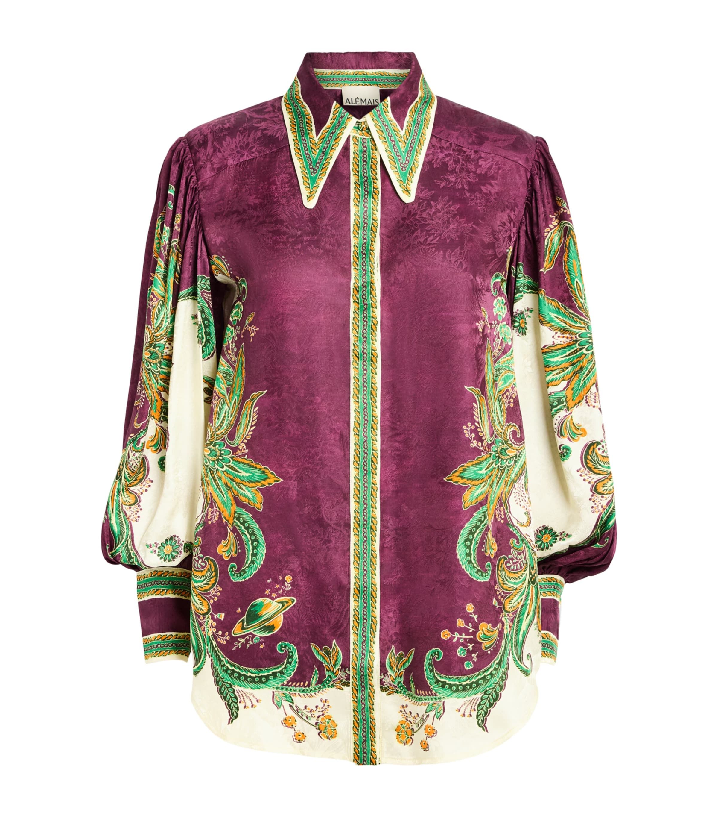 ALEMAIS Printed Ruthie Shirt